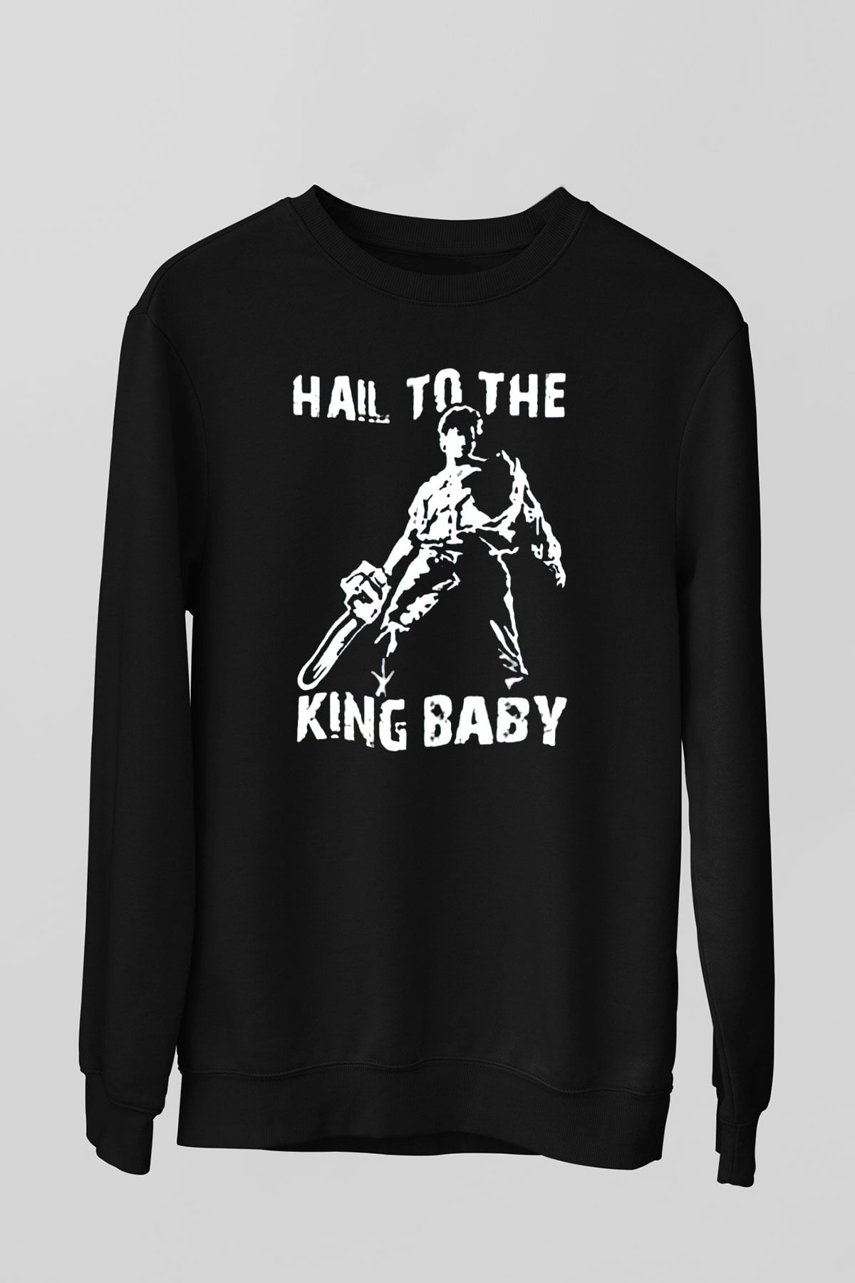 Army of Darkness Siyah Unisex  Sweatshirt