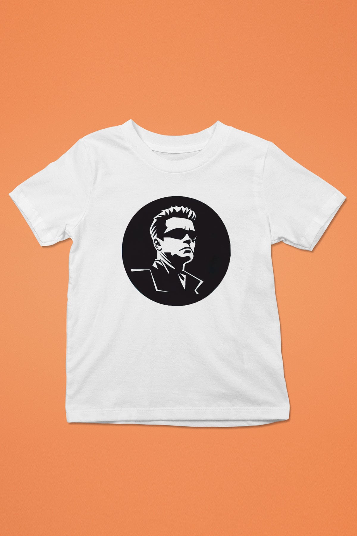 Arnold Schwarzenegger Beyaz Unisex Çocuk Tişört