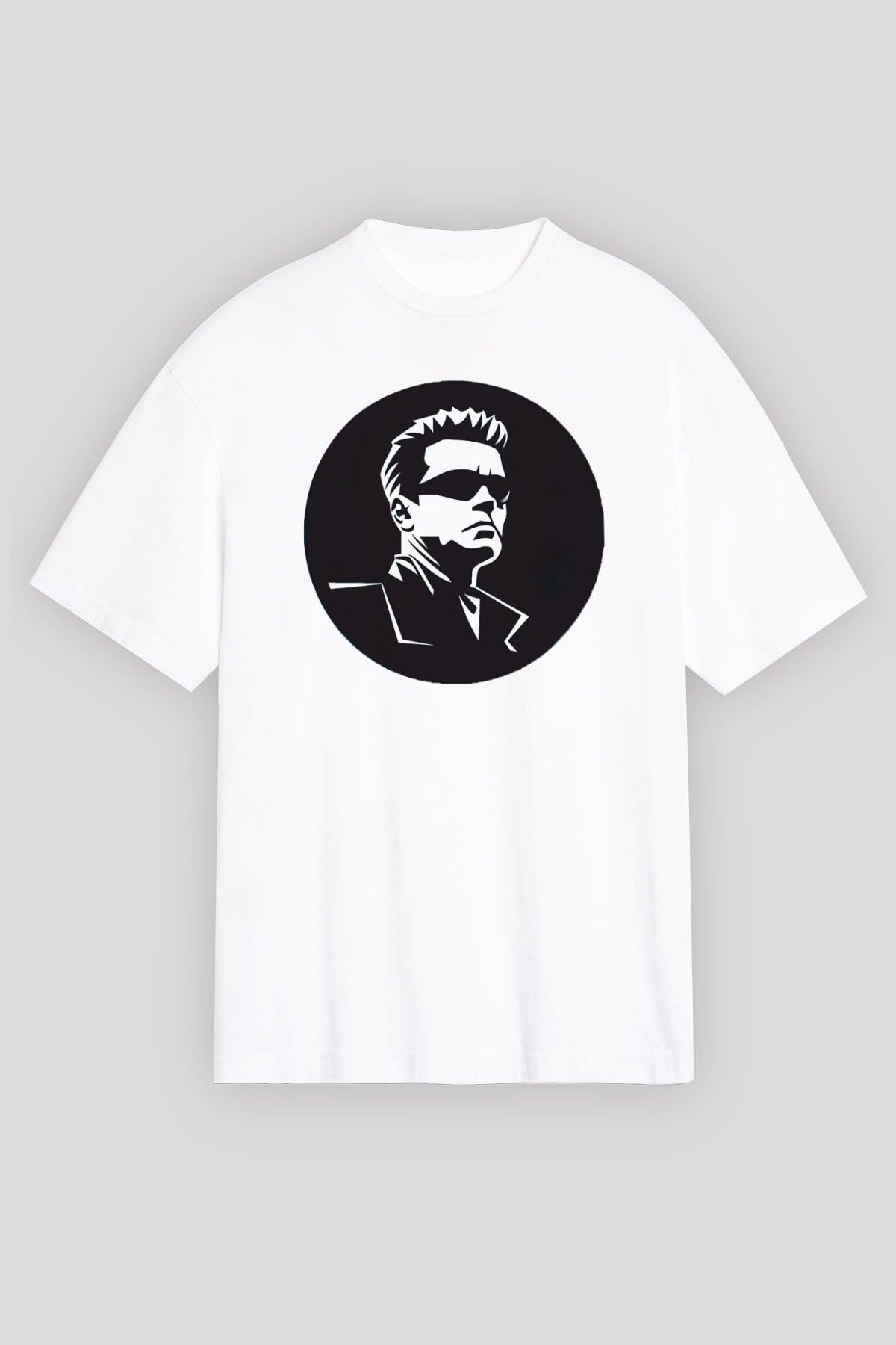 Arnold Schwarzenegger Beyaz Unisex Tişört T-Shirt - TişörtFabrikası