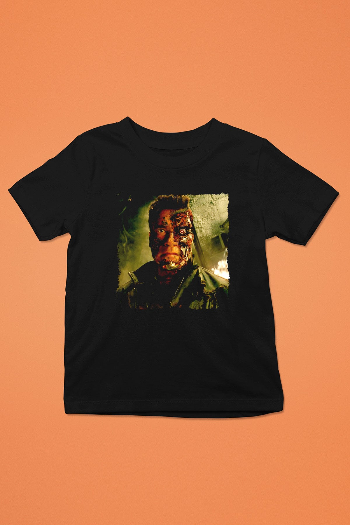 Arnold Schwarzenegger Siyah Unisex Çocuk Tişört