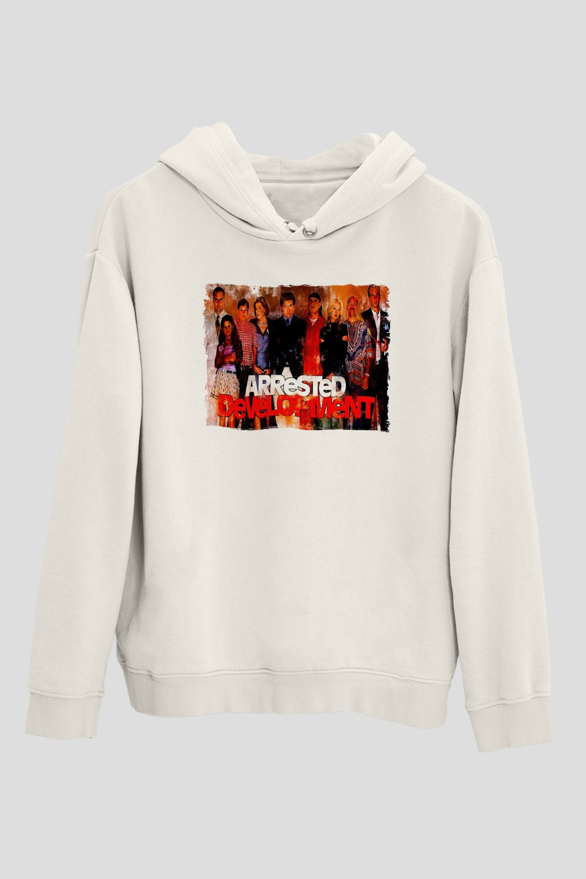Arrested Development Beyaz Unisex Hoodie