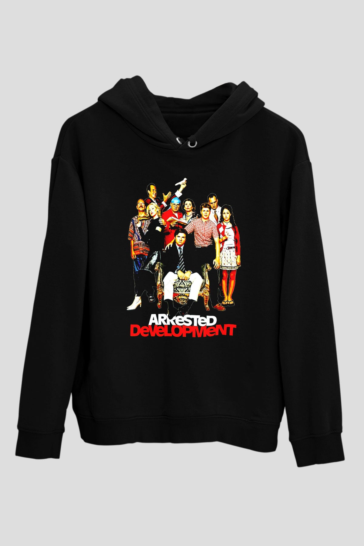 Arrested Development Siyah Unisex Hoodie