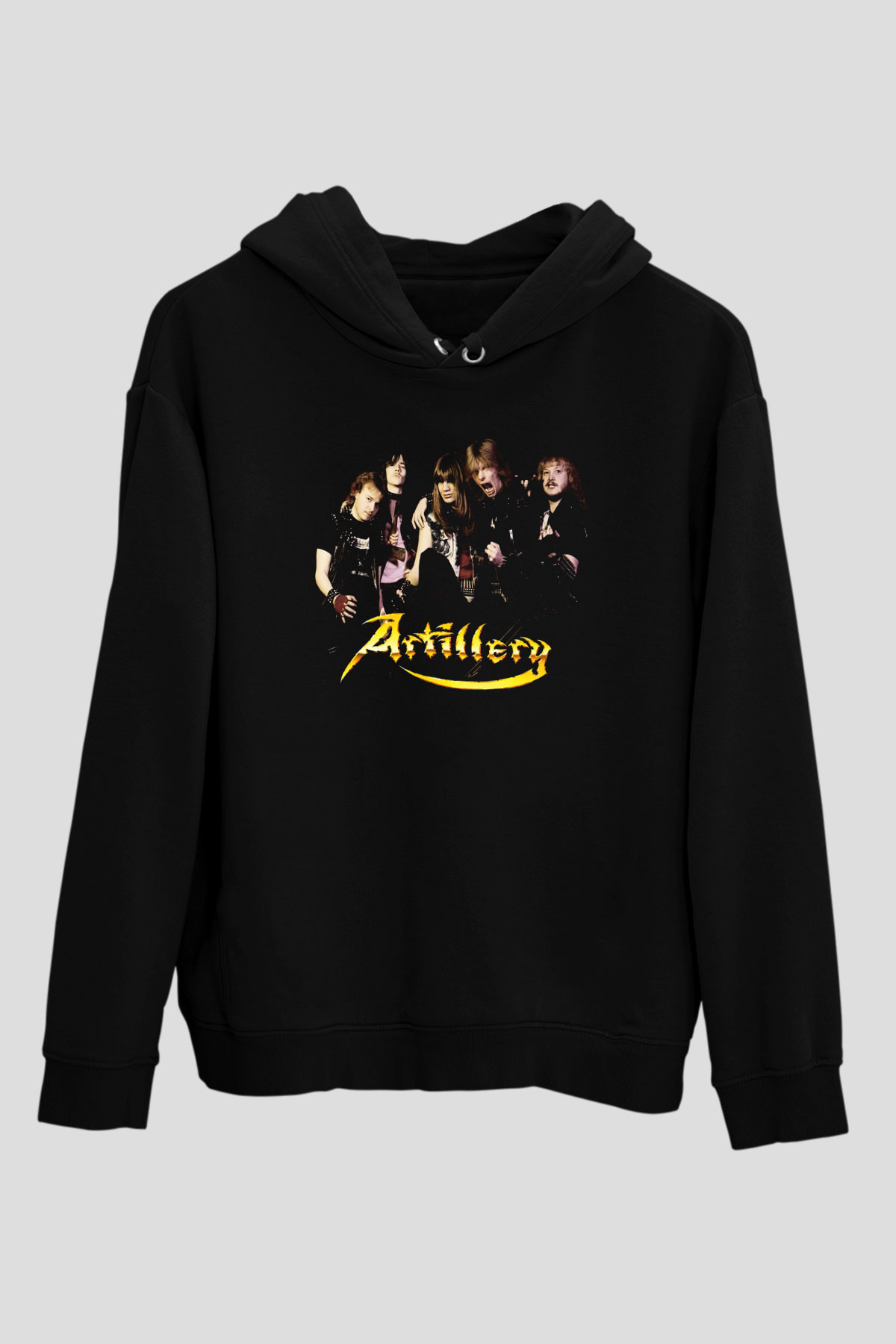 Artillery Siyah Unisex Hoodie
