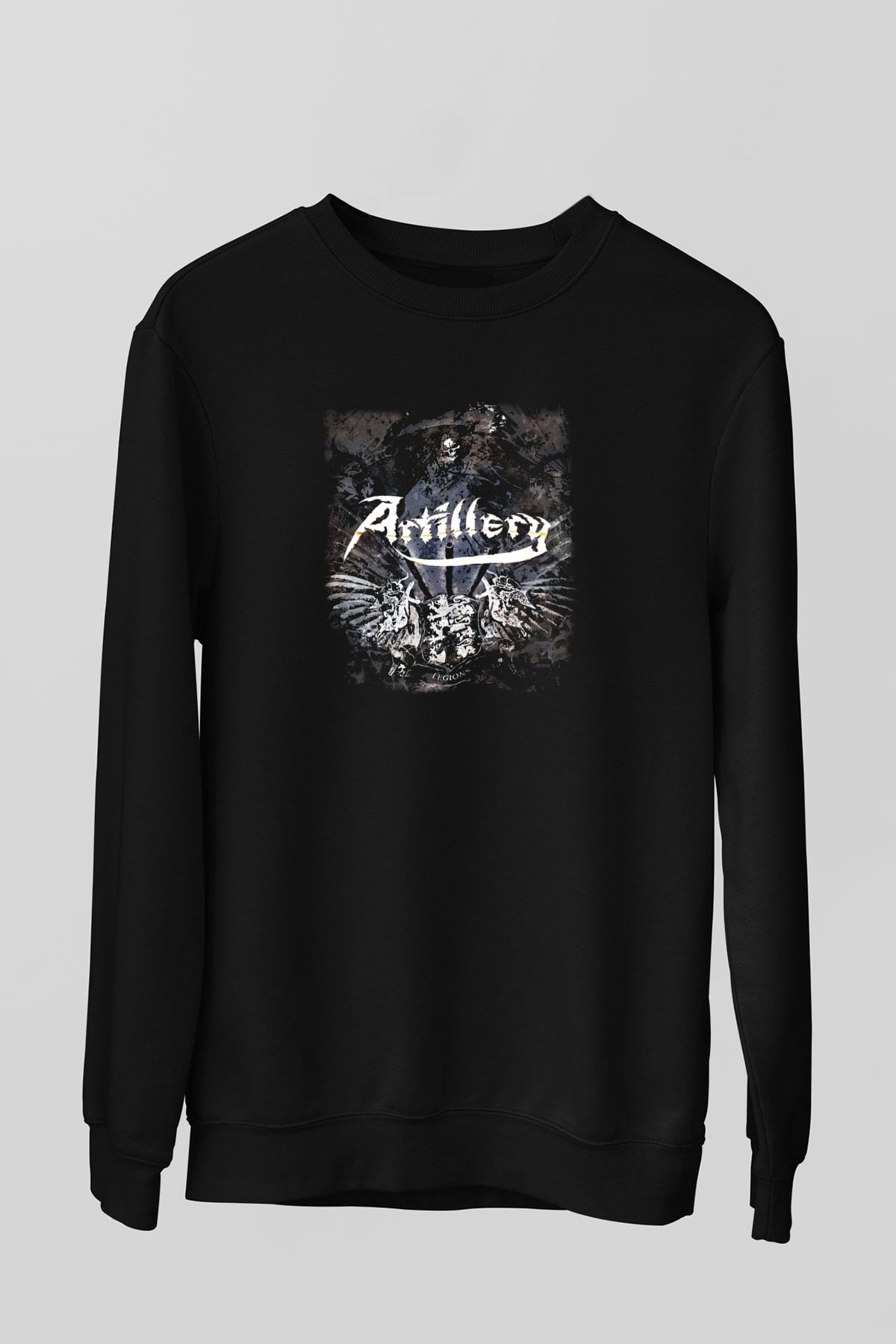 Artillery Siyah Unisex Sweatshirt