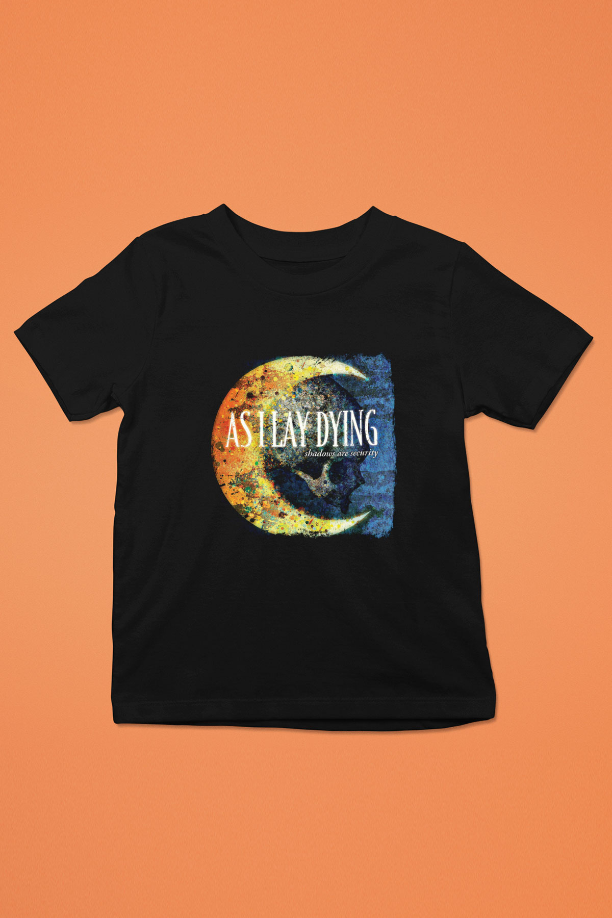 As I Lay Dying Baskılı Unisex Siyah Çocuk Tişört