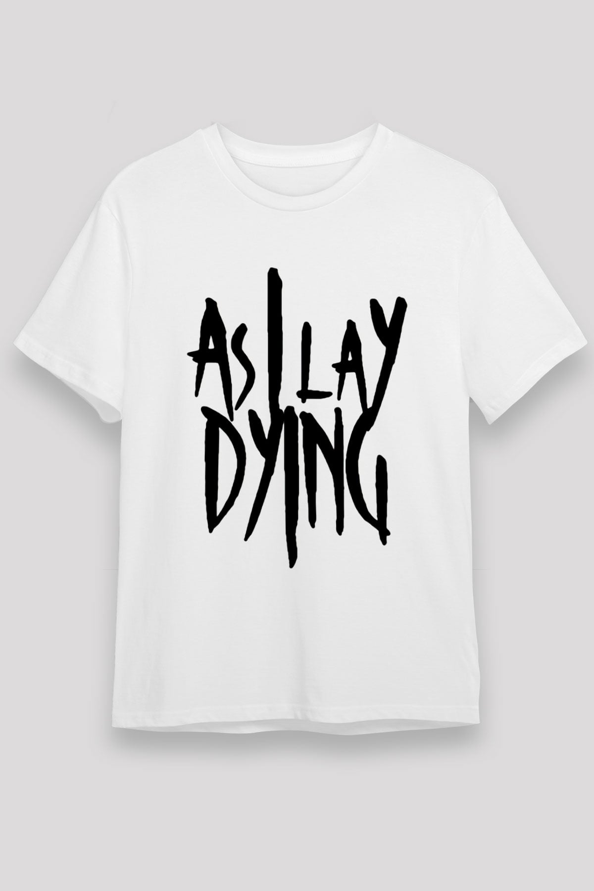 As I Lay Dying Beyaz Unisex Tişört T-Shirt - TişörtFabrikası