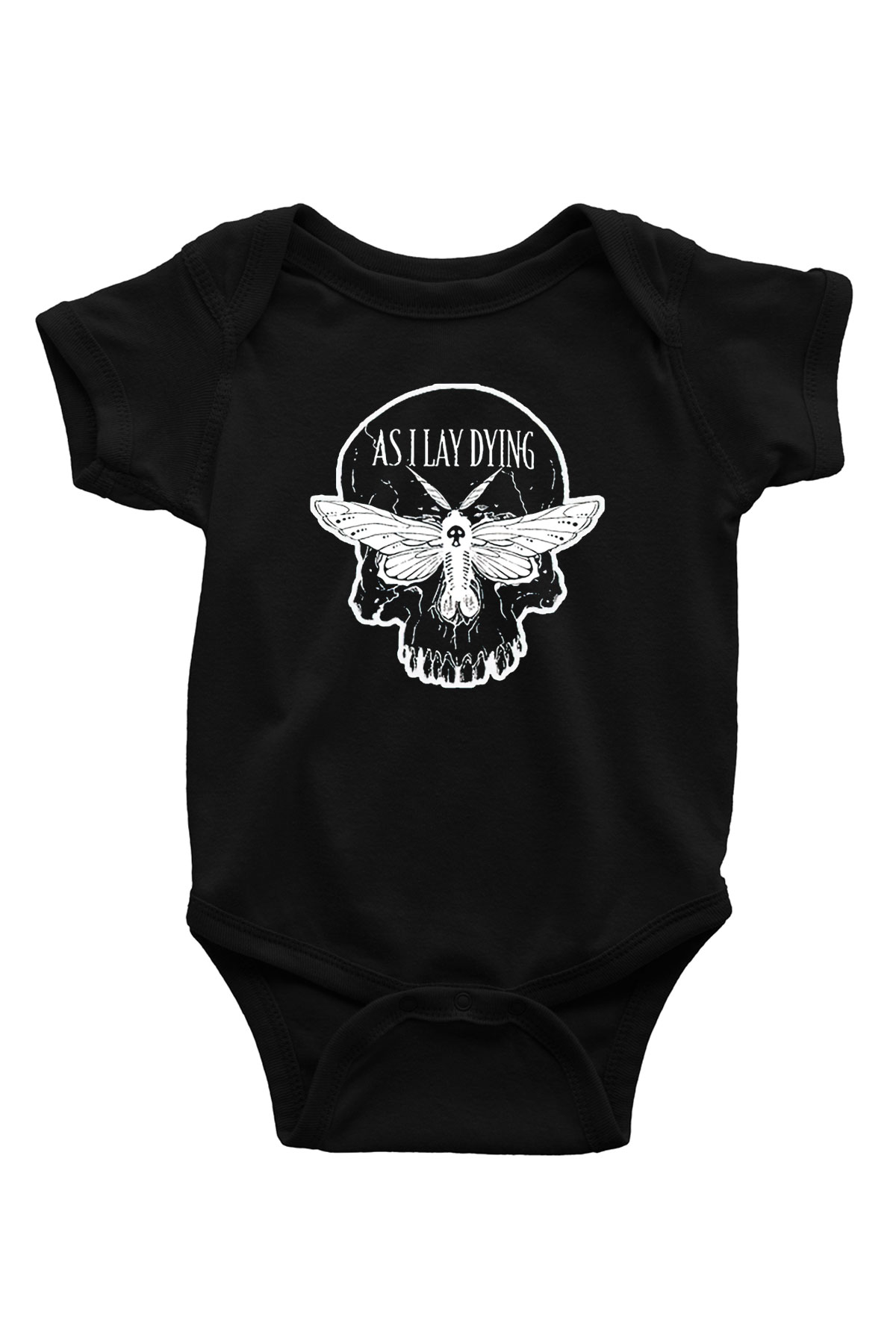 As I Lay Dying Siyah Bebek Body - Zıbın