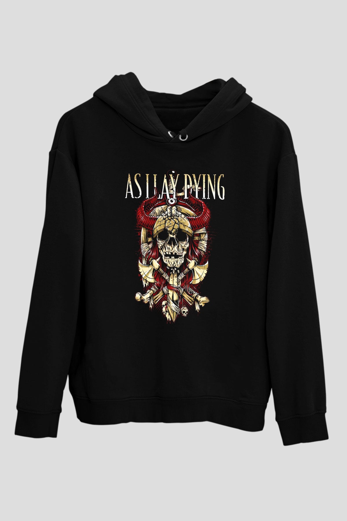 As I Lay Dying Siyah Unisex Hoodie