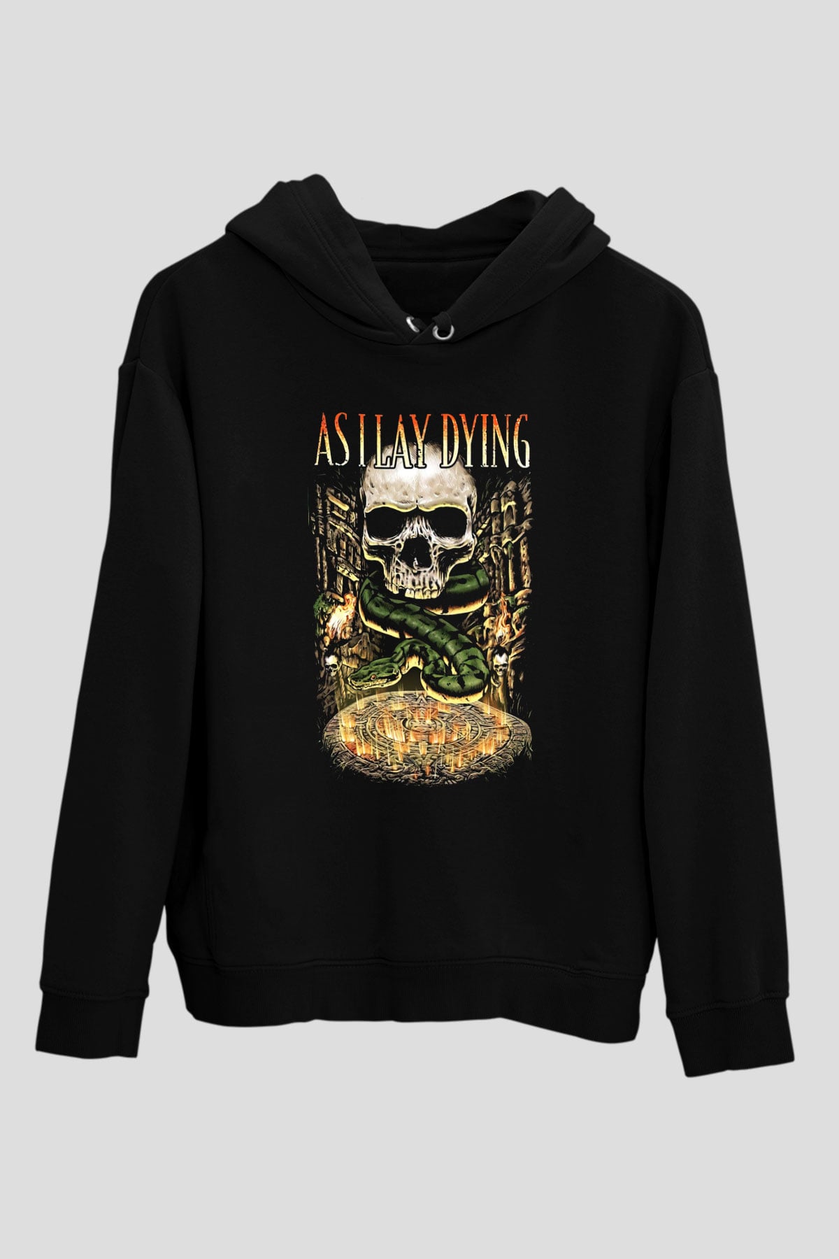 As I Lay Dying Siyah Unisex Hoodie