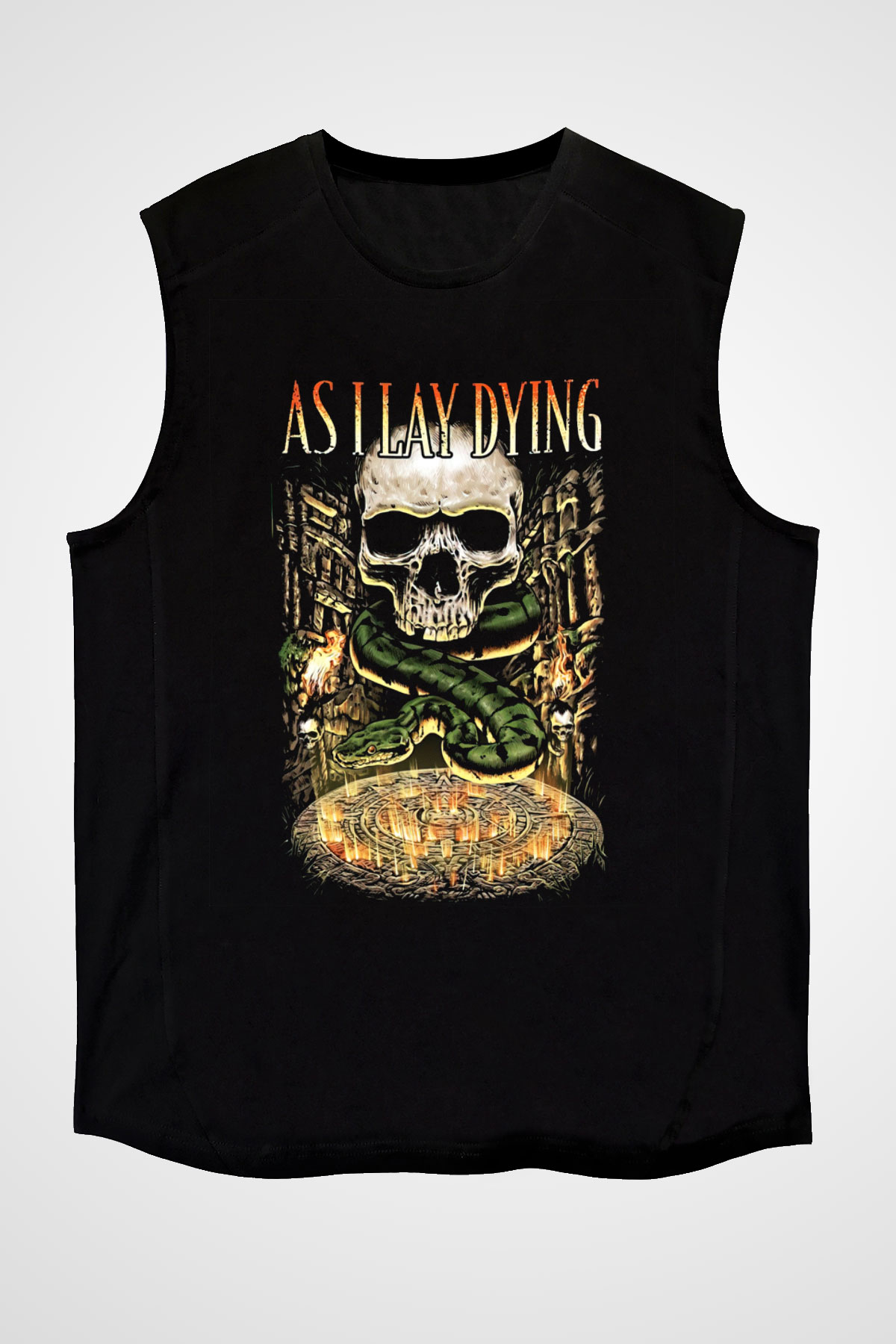 As I Lay Dying Siyah Unisex Kolsuz Tişört