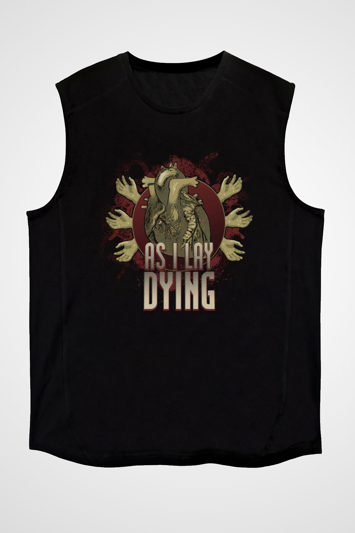 As I Lay Dying Siyah Unisex Kolsuz Tişört