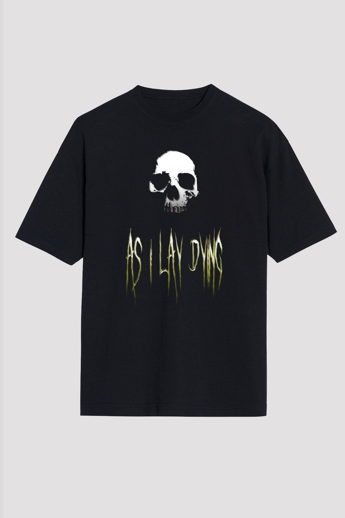 As I Lay Dying Siyah Unisex Oversize Tişört T-Shirt