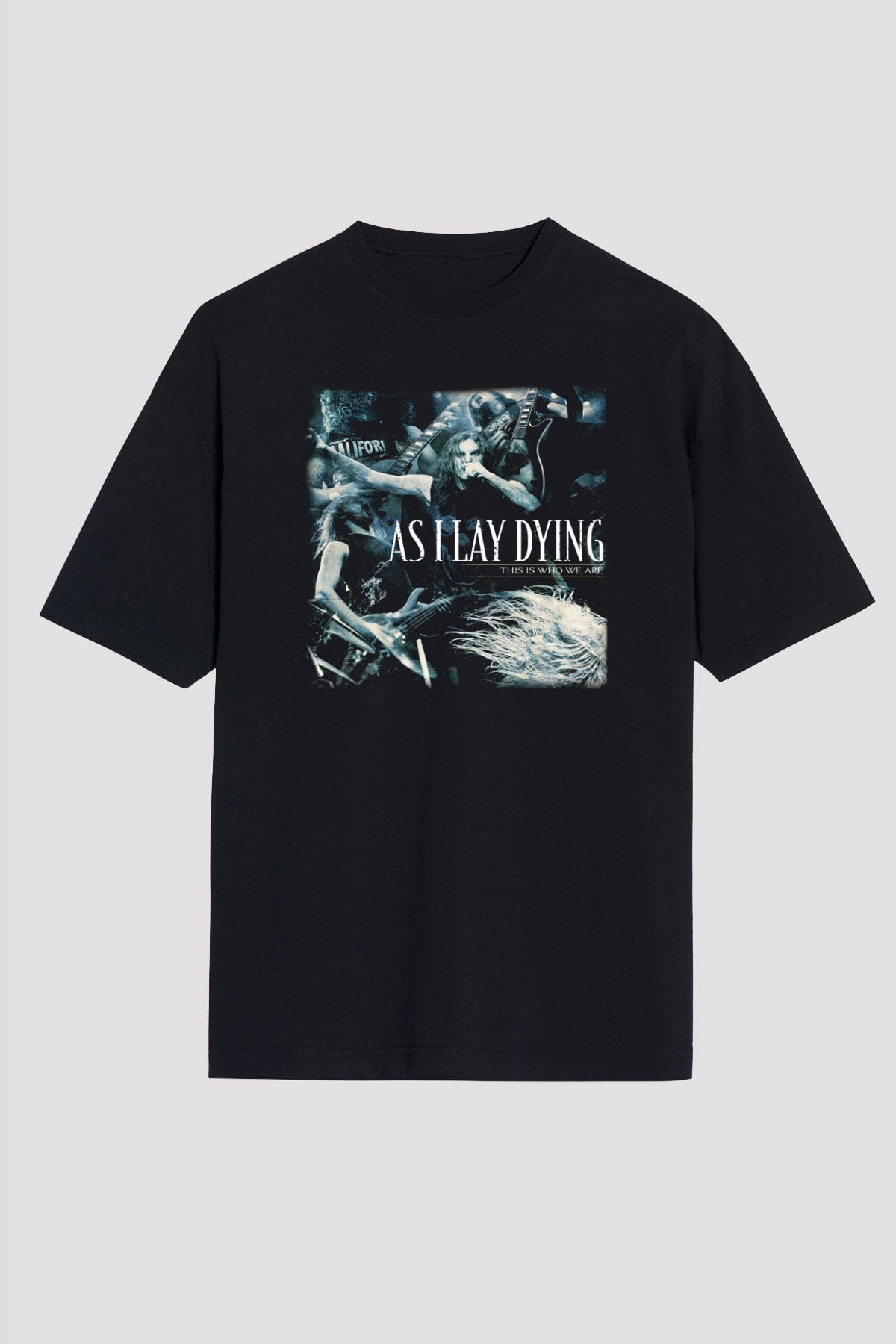 As I Lay Dying Siyah Unisex Oversize Tişört T-Shirt