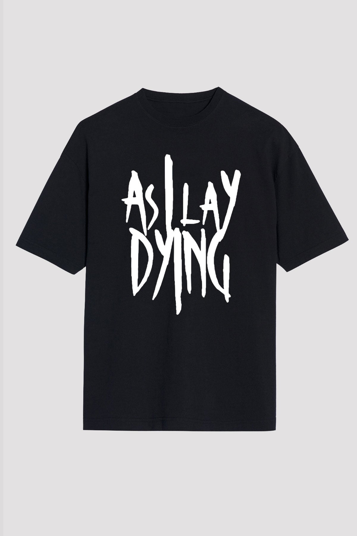 As I Lay Dying Siyah Unisex Oversize Tişört T-Shirt