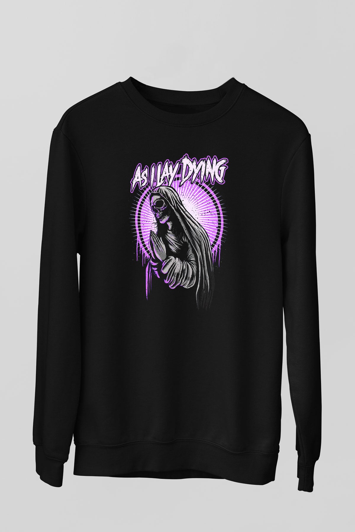As I Lay Dying Siyah Unisex Sweatshirt