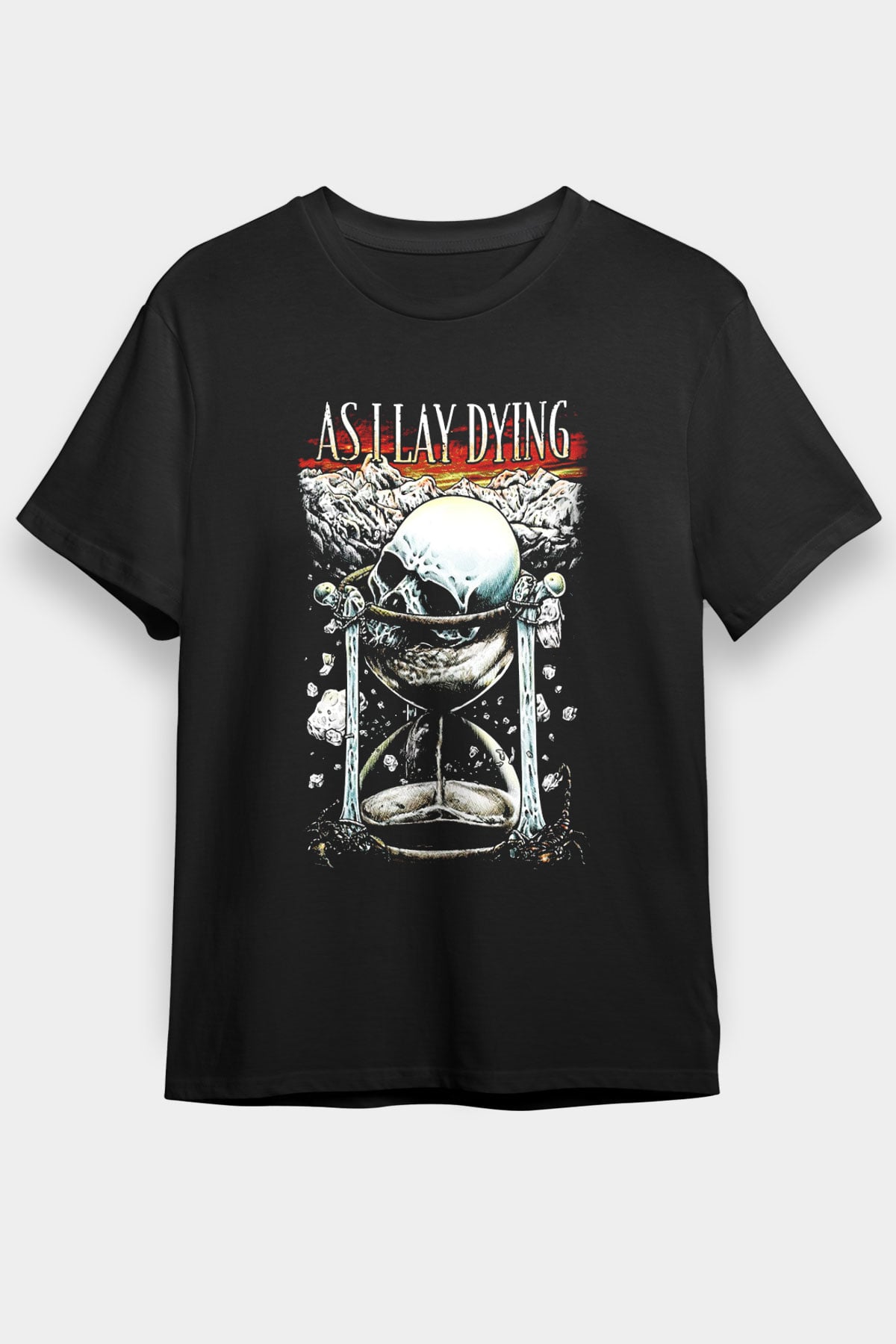 As I Lay Dying Siyah Unisex Tişört T-Shirt - TişörtFabrikası