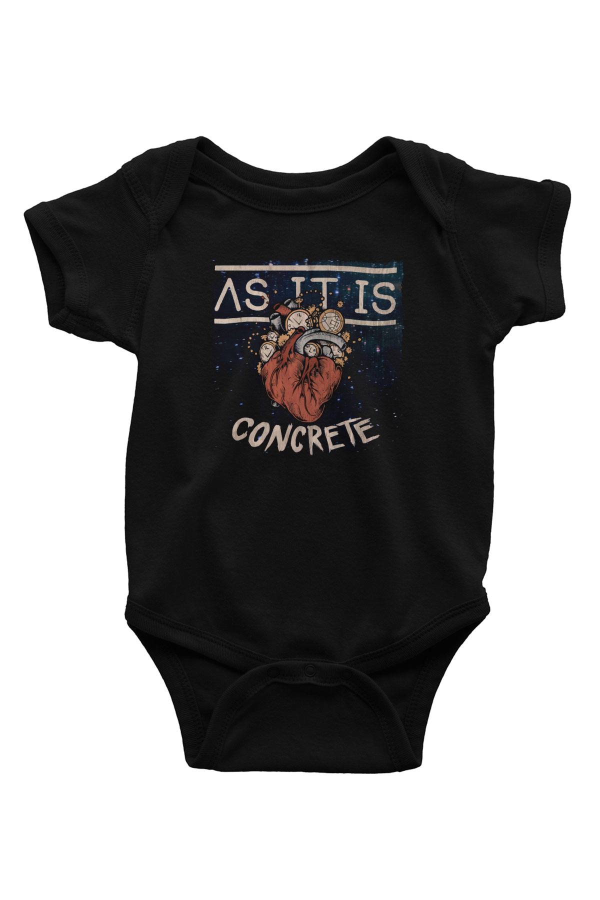 As It Is Siyah Bebek Body - Zıbın