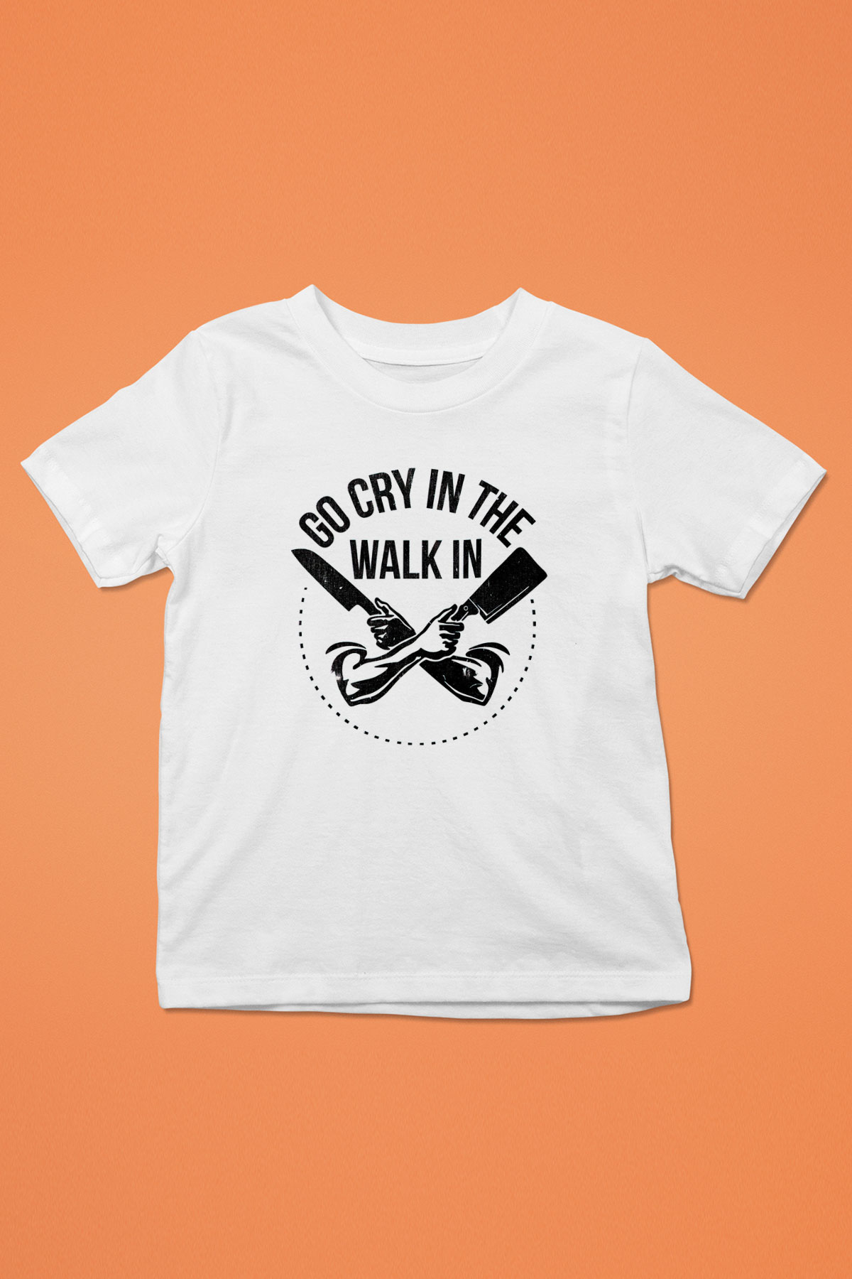 Aşçı Beyaz Unisex Çocuk Tişört