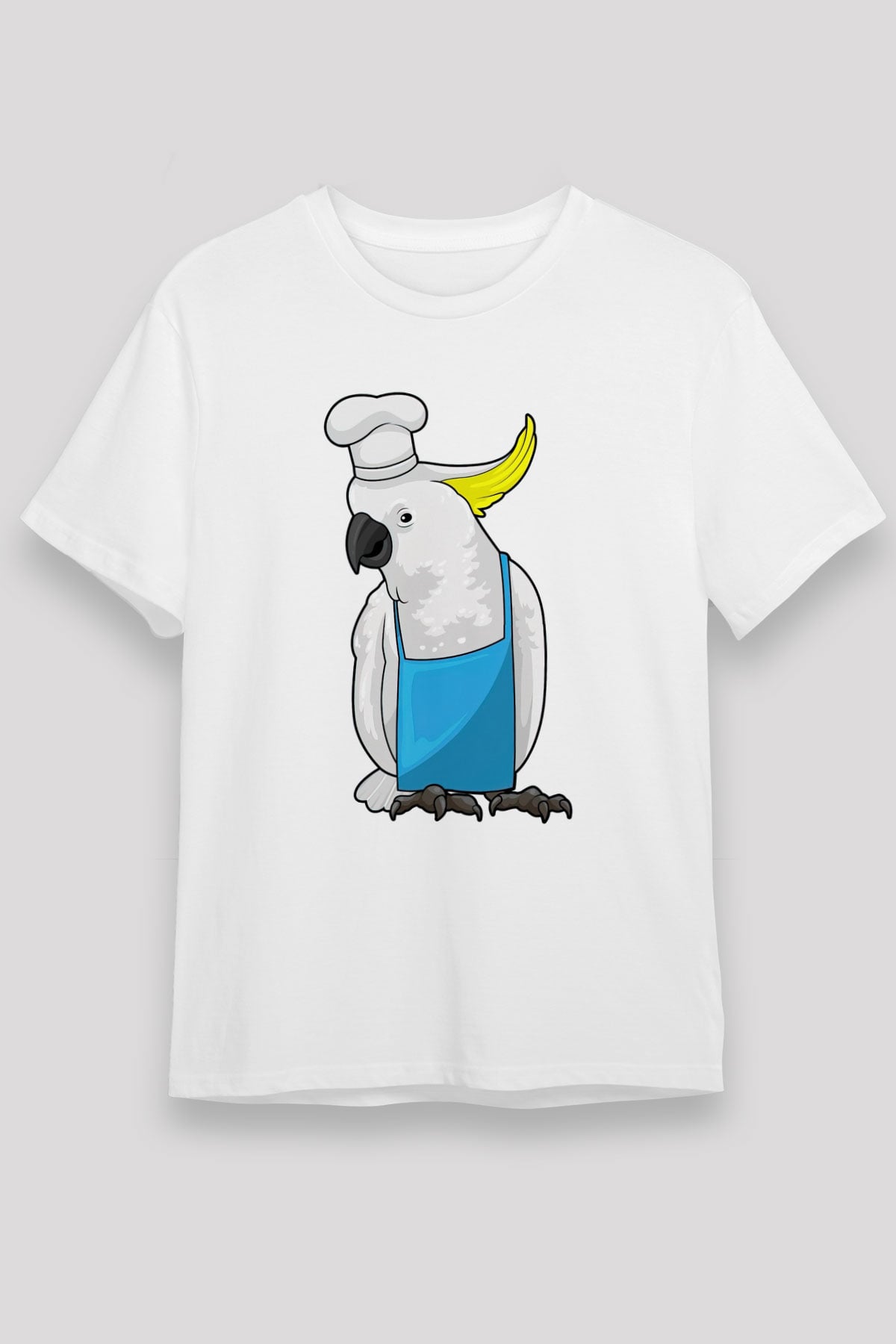 Aşçı Beyaz Unisex Tişört T-Shirt - TişörtFabrikası