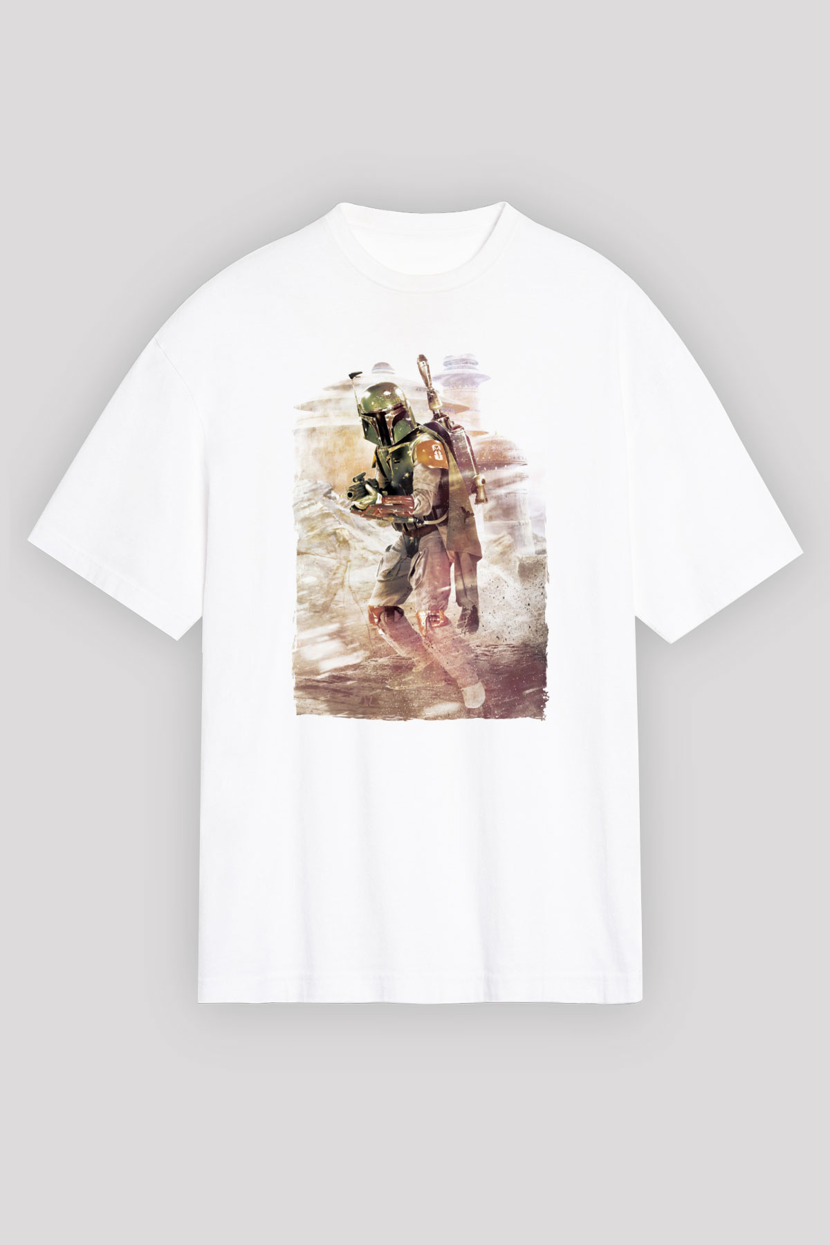 Asker Beyaz Unisex Tişört T-Shirt - TişörtFabrikası