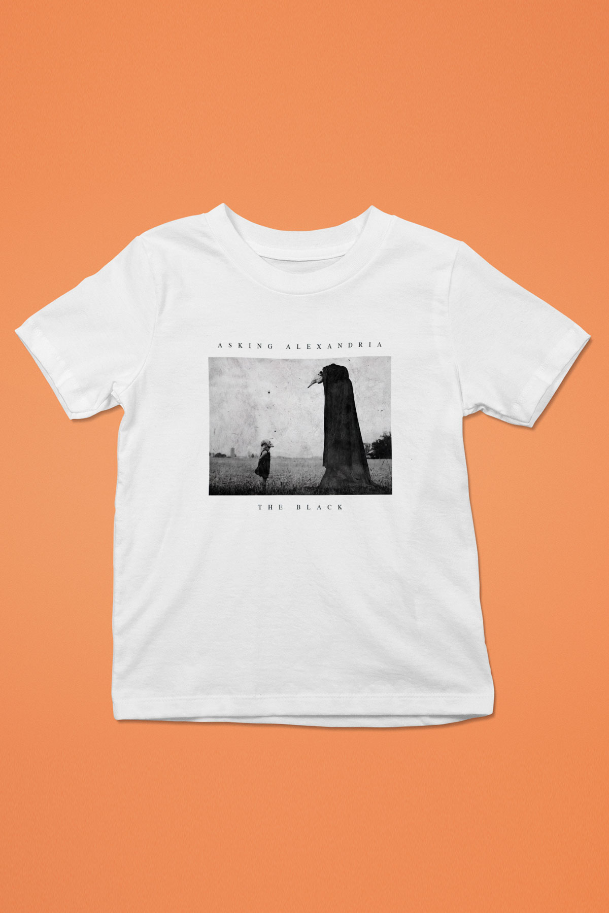 Asking Alexandria Baskılı Beyaz Unisex Çocuk Tişört