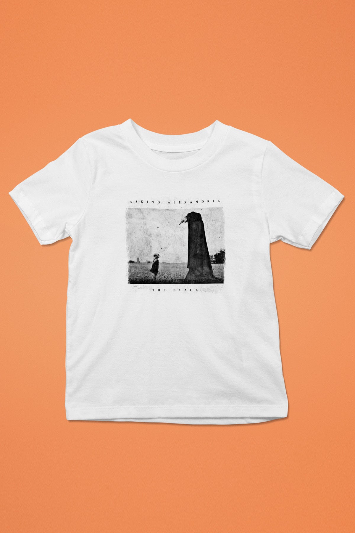 Asking Alexandria Baskılı Unisex Beyaz Çocuk Tişört