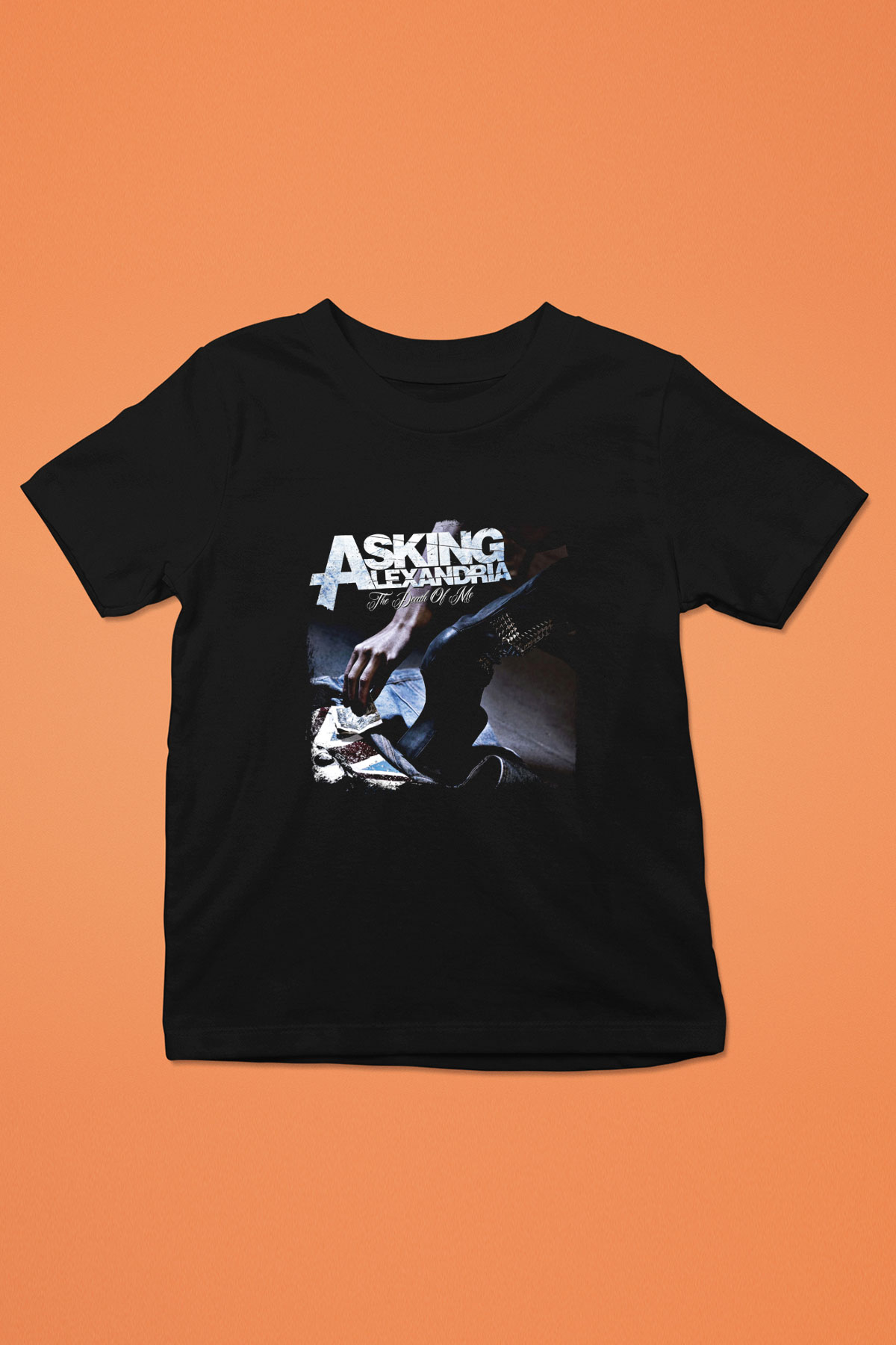 Asking Alexandria Baskılı Unisex Siyah Çocuk Tişört