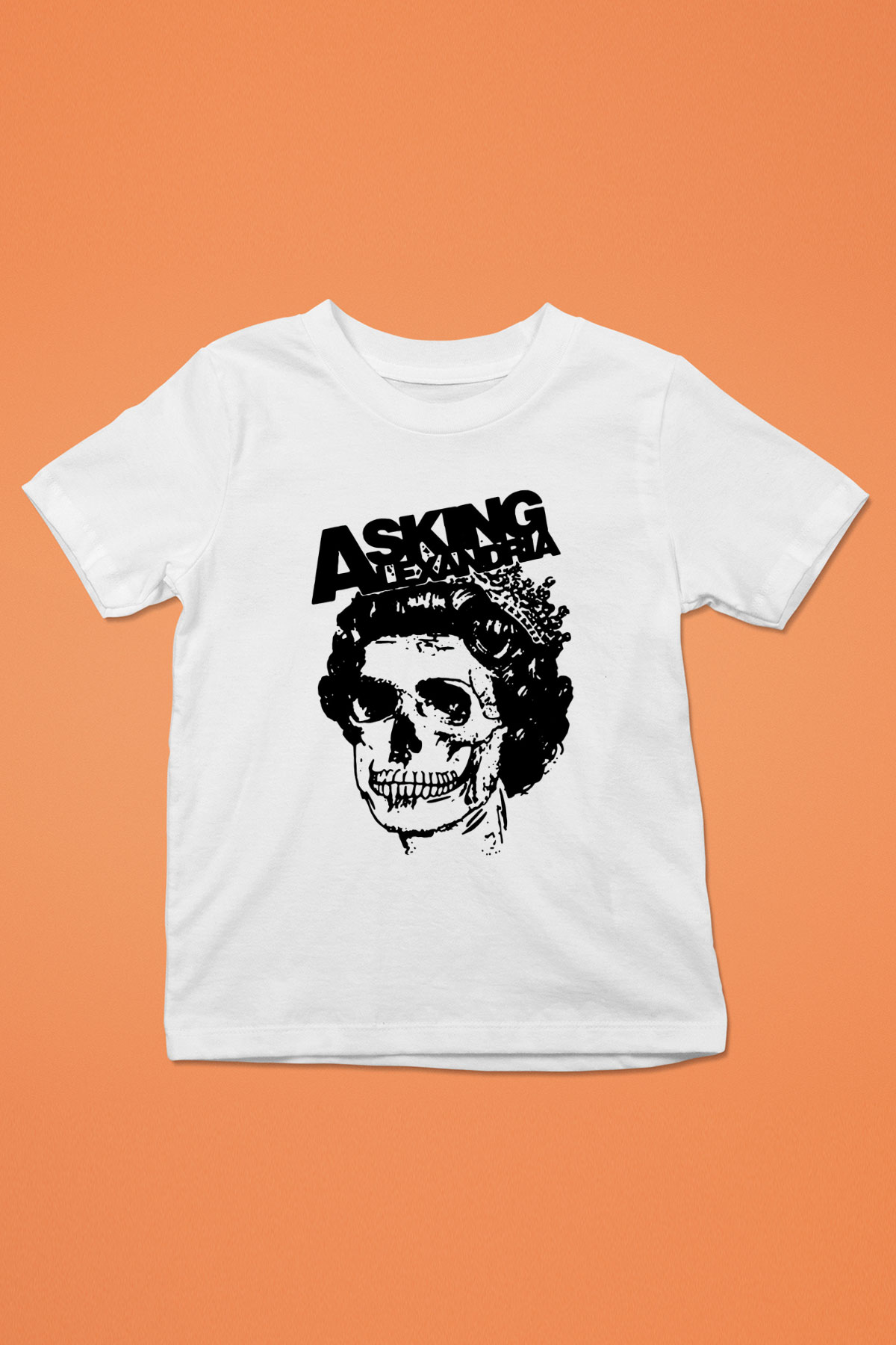 Asking Alexandria Beyaz Unisex Çocuk Tişört