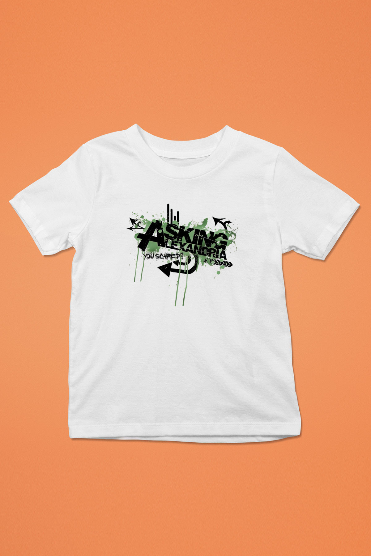 Asking Alexandria Beyaz Unisex Çocuk Tişört