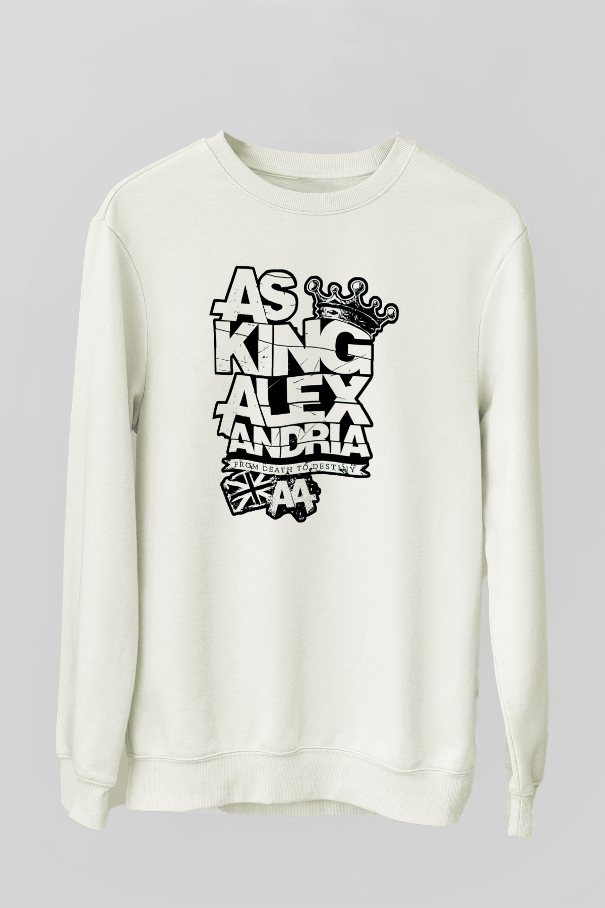 Asking Alexandria Beyaz Unisex Sweatshirt
