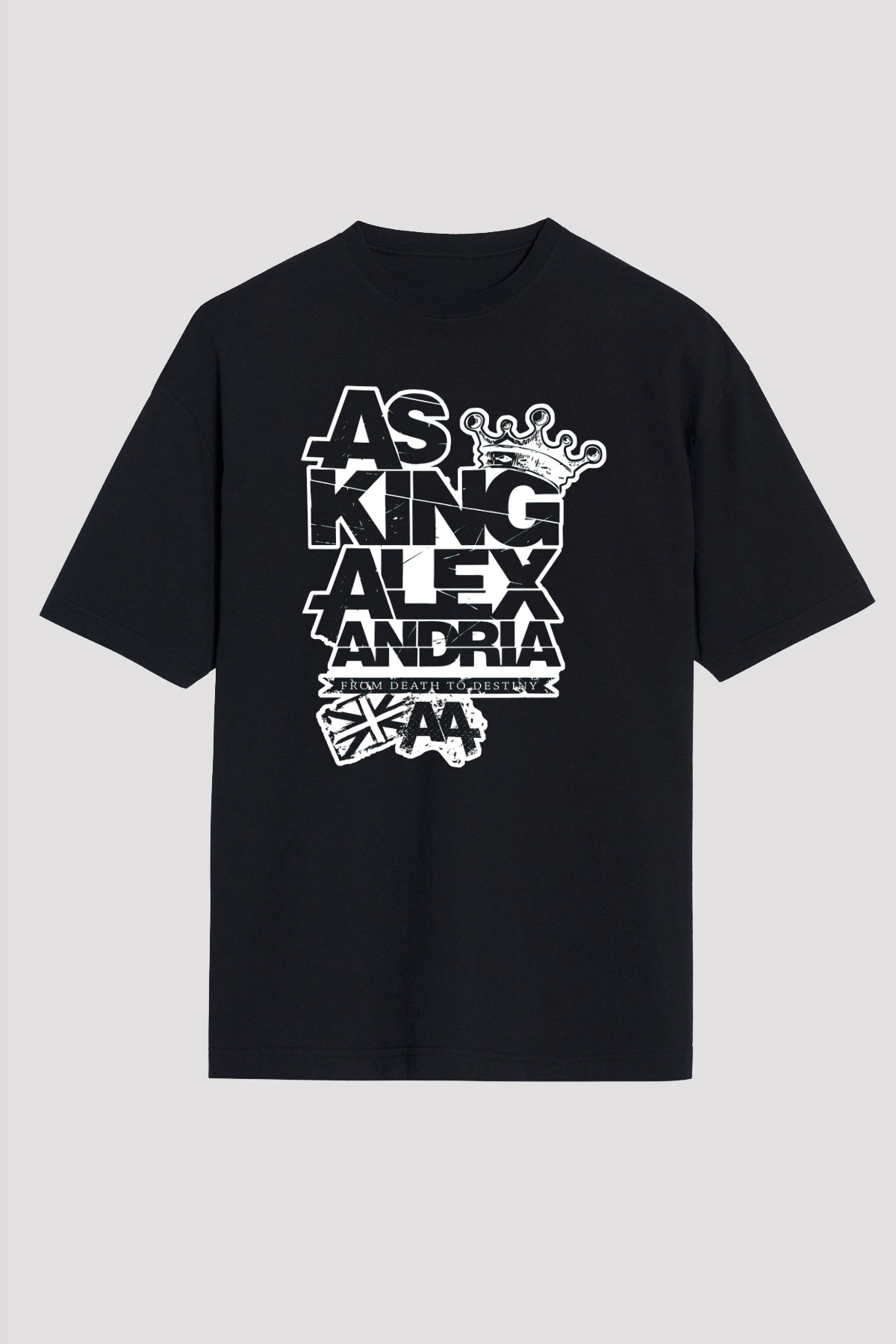 Asking Alexandria Siyah Unisex Oversize Tişört T-Shirt