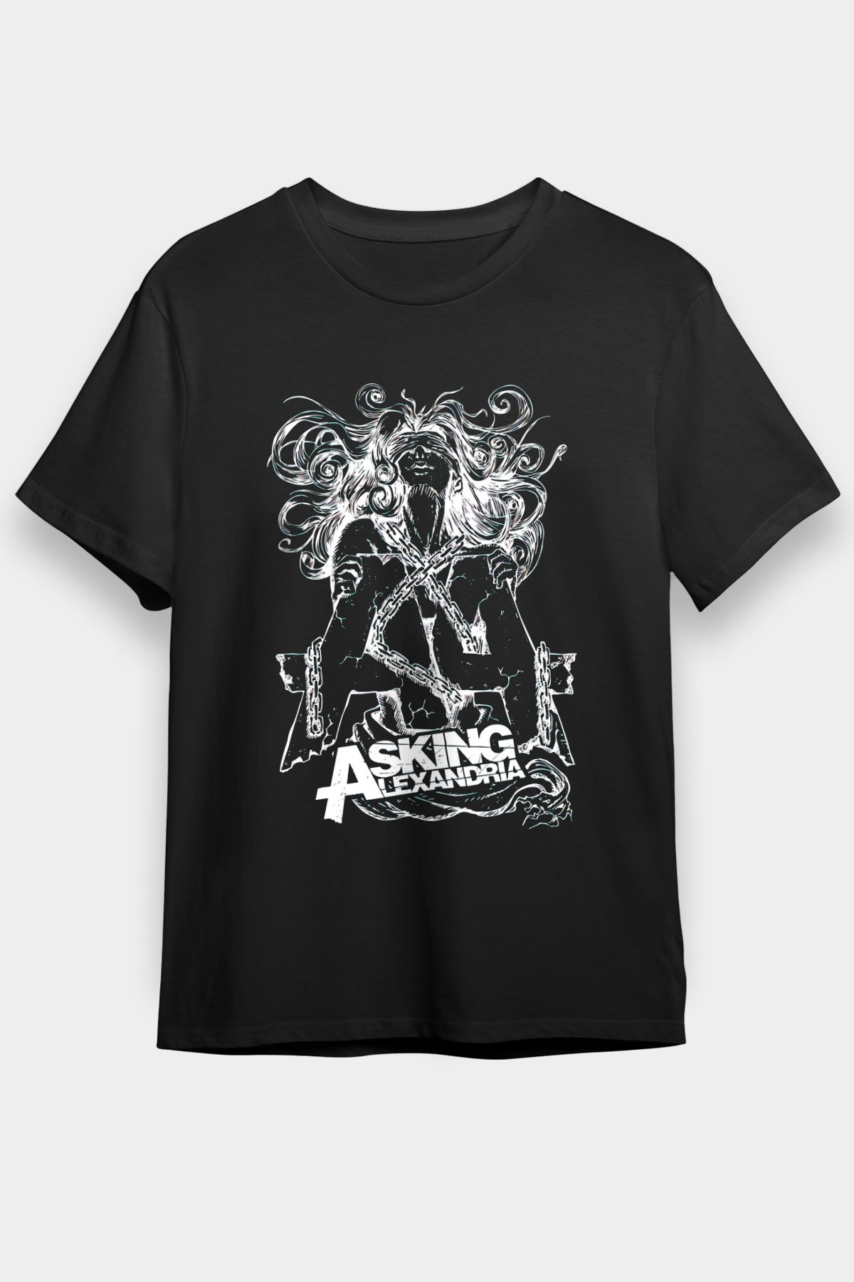 Asking Alexandria Black Unisex Tee - STREETWEAR