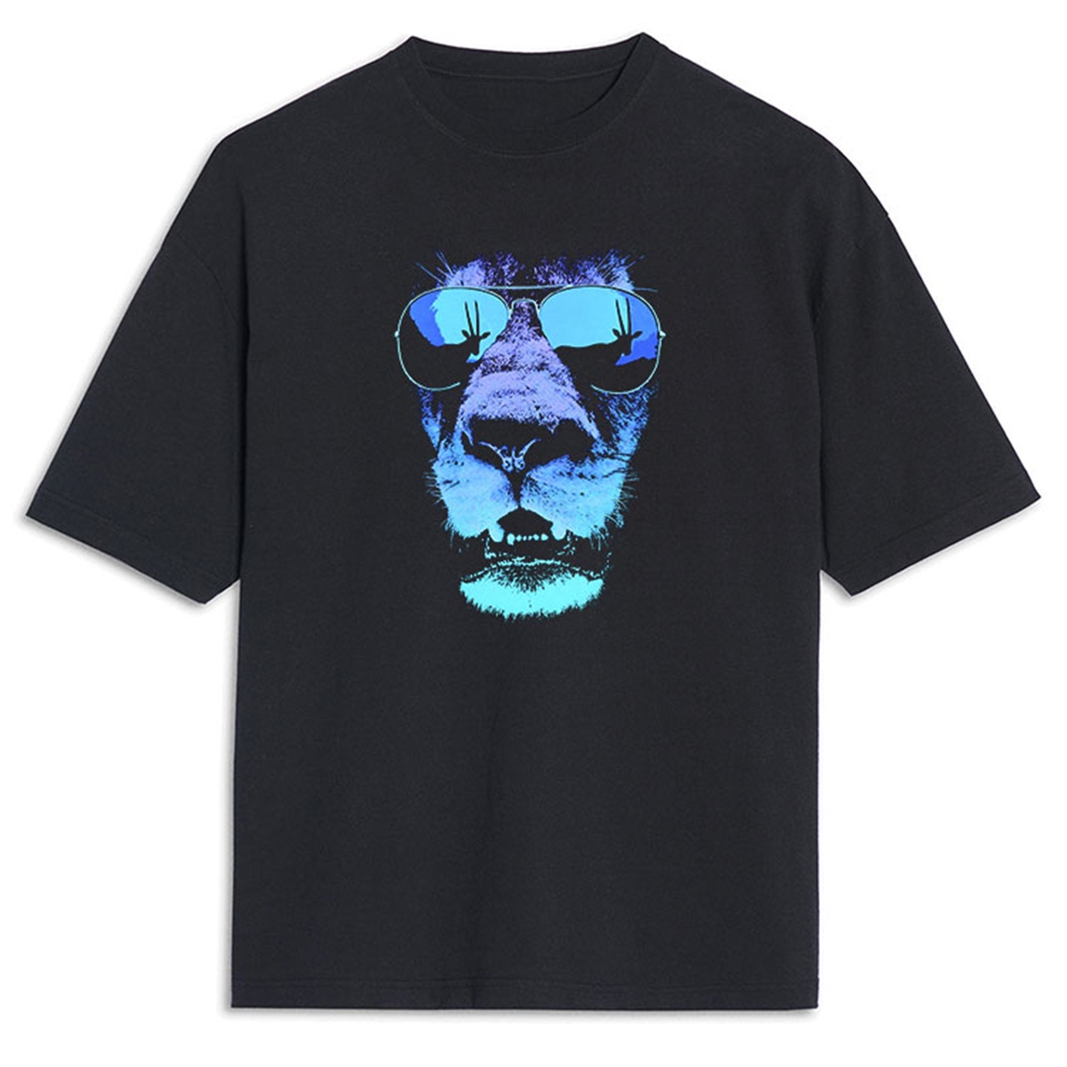 Aslan Oversize Tişört Oversize T-Shirt OSS1543