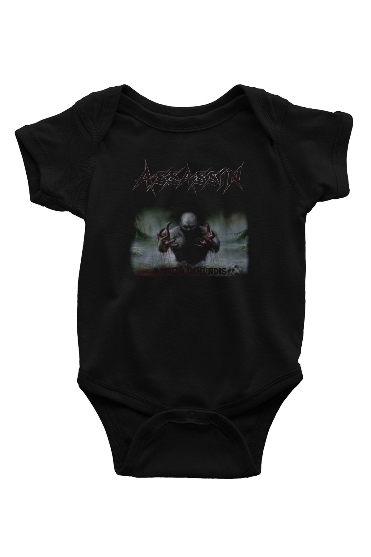 Assassin Siyah Bebek Body - Zıbın