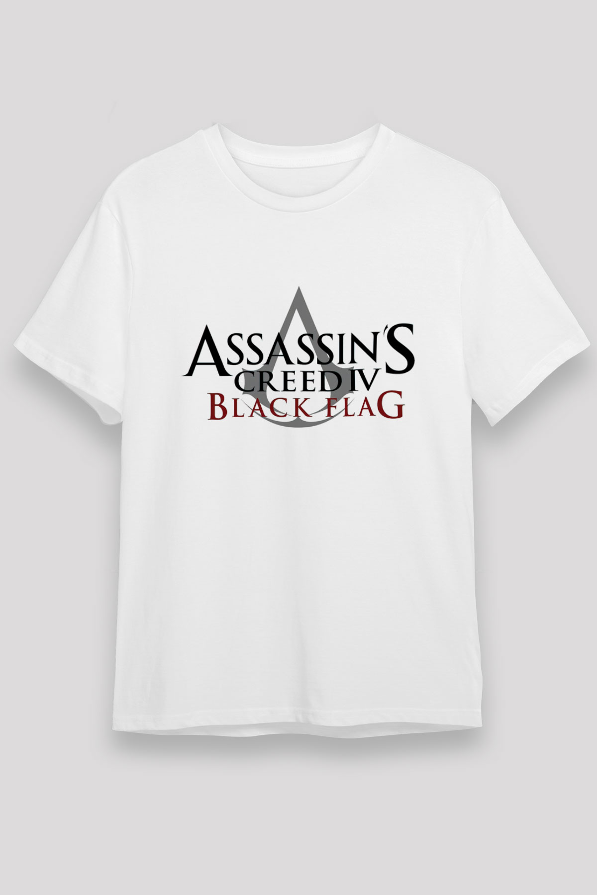 Assassin's Creed Beyaz Unisex Tişört T-Shirt