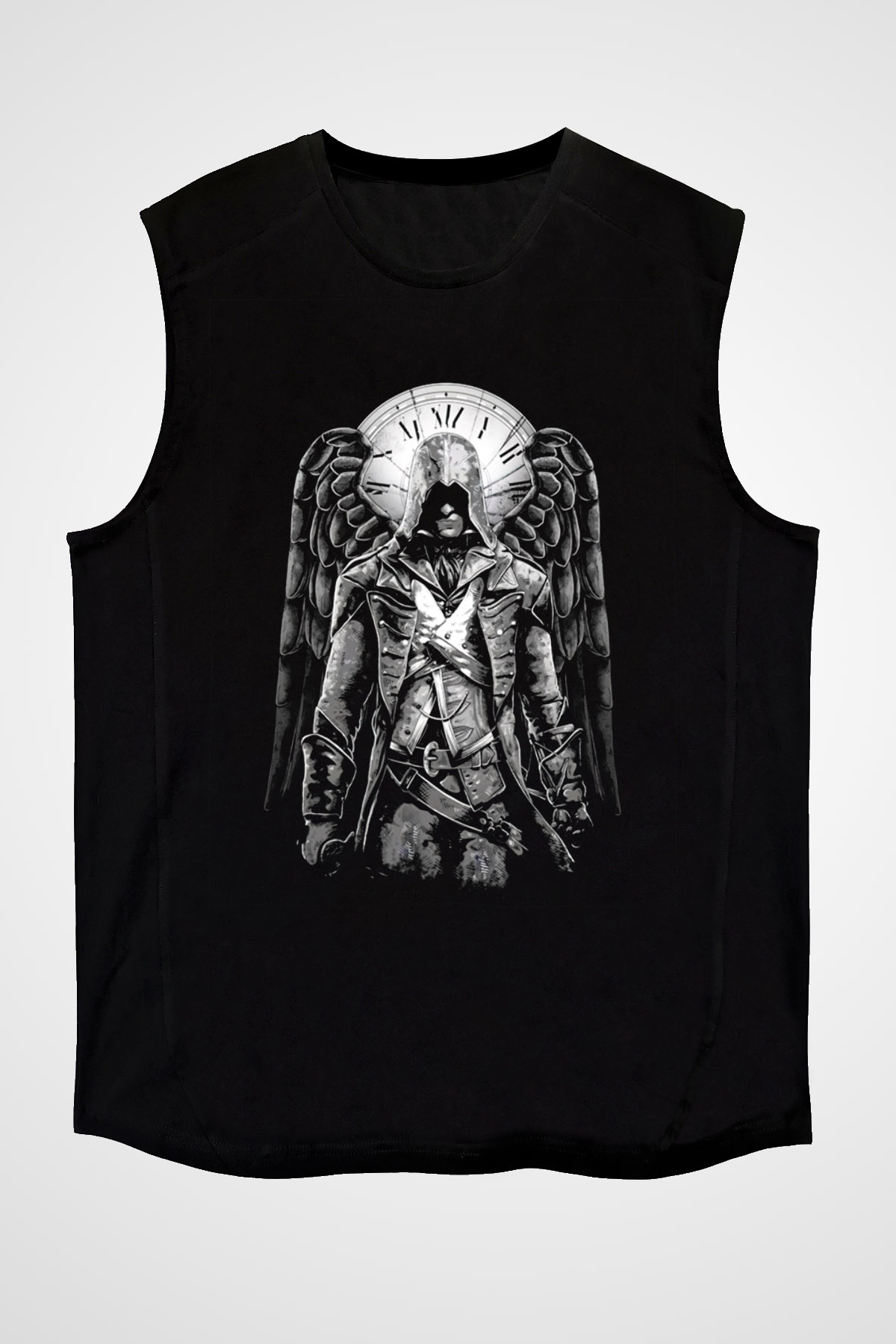 Assassin's Creed Siyah Unisex Kolsuz Tişört
