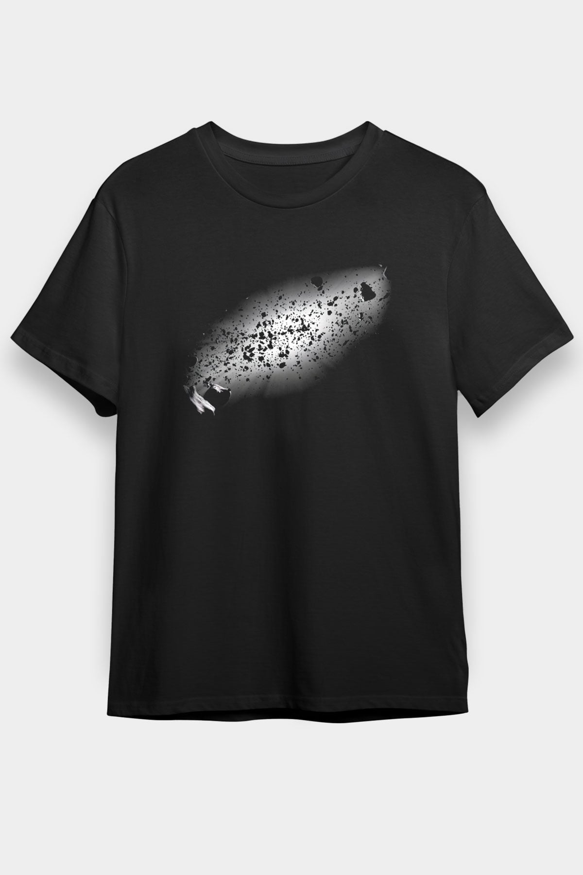 Asteroit Siyah Unisex Tişört T-Shirt - TişörtFabrikası