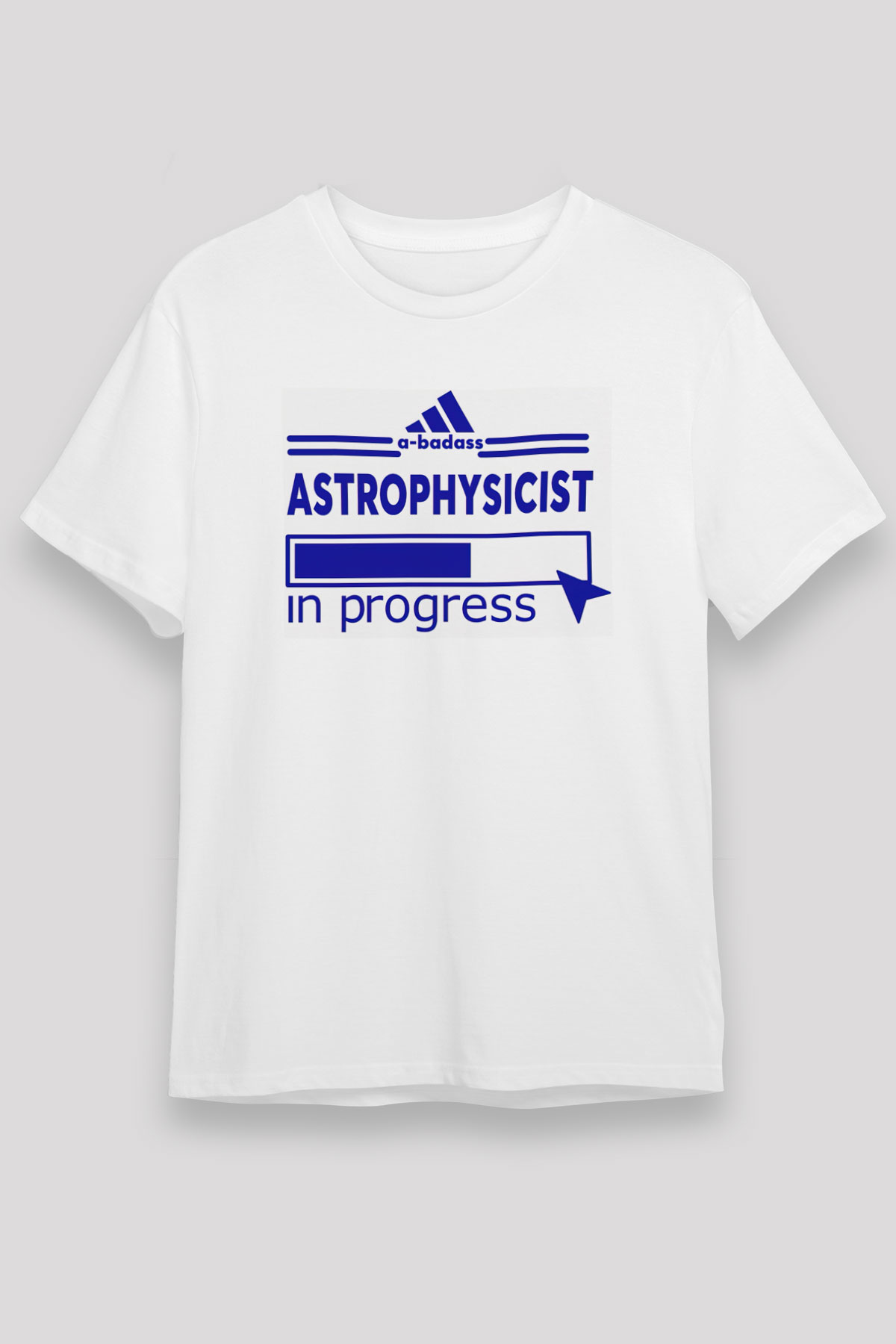 Astrofizikçi Beyaz Unisex Tişört T-Shirt - TişörtFabrikası