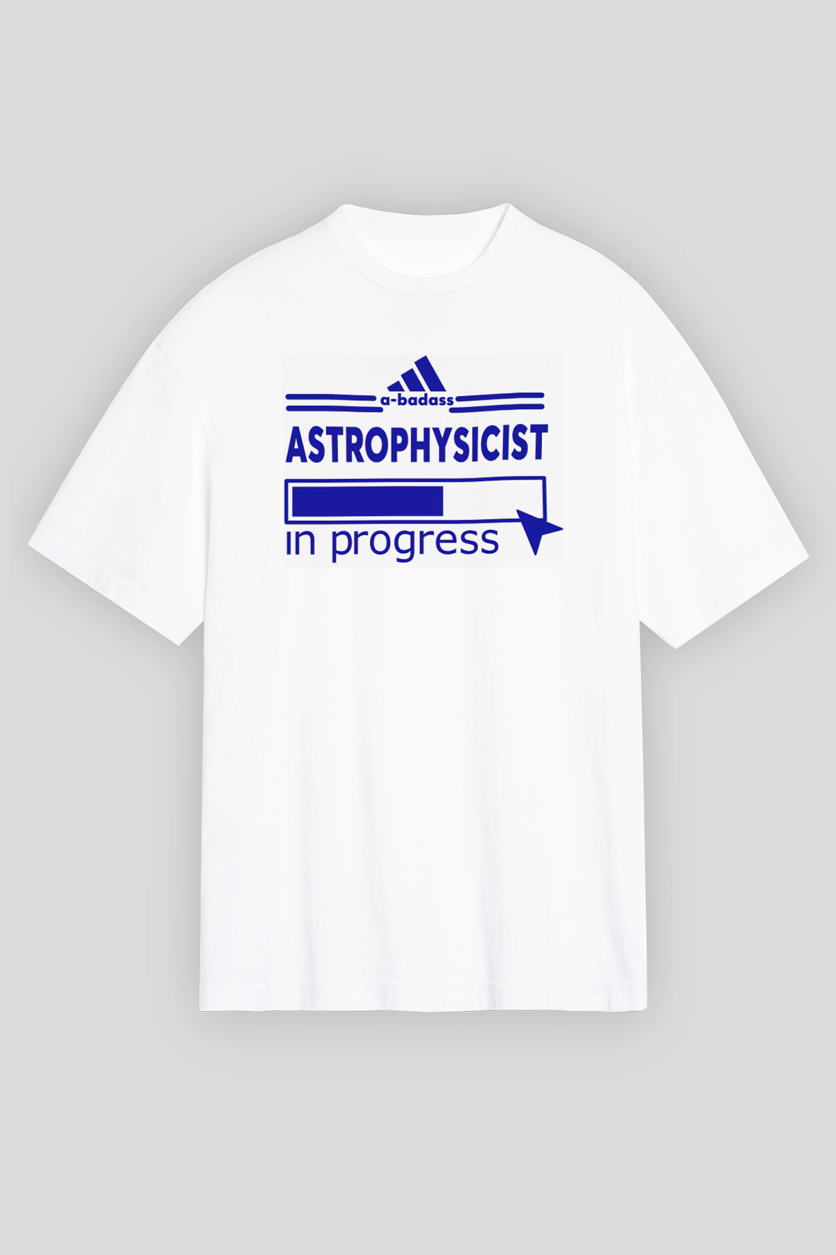 Astrofizikçi Beyaz Unisex Tişört T-Shirt - TişörtFabrikası