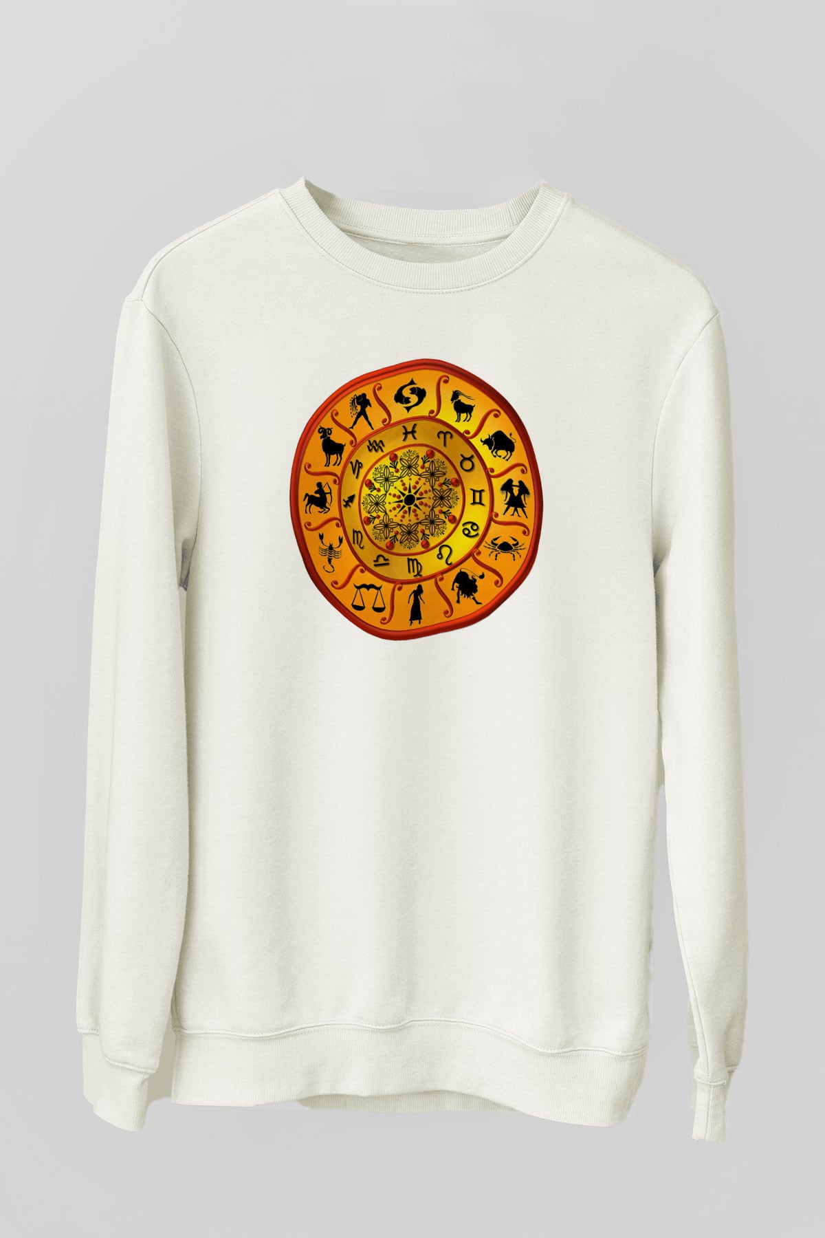 Astrolog Beyaz Unisex Sweatshirt
