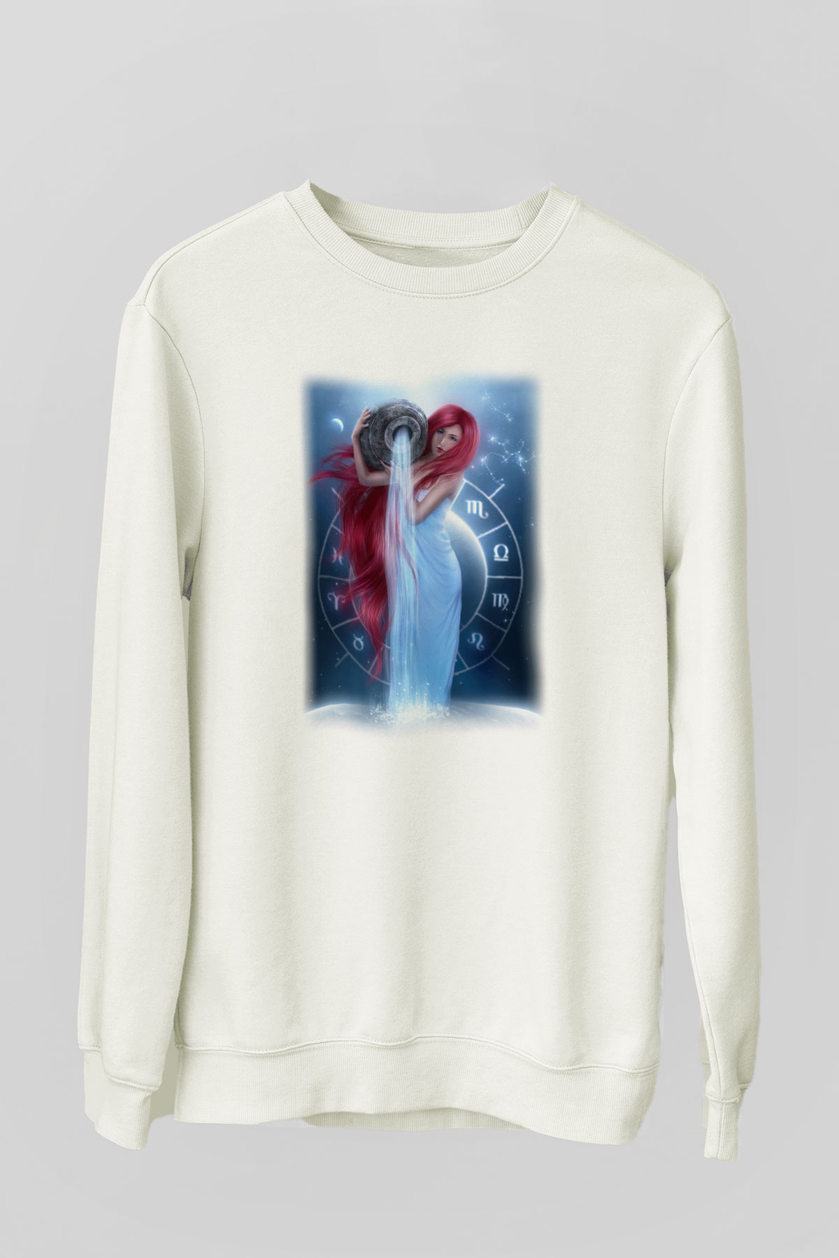Astrolog Beyaz Unisex Sweatshirt