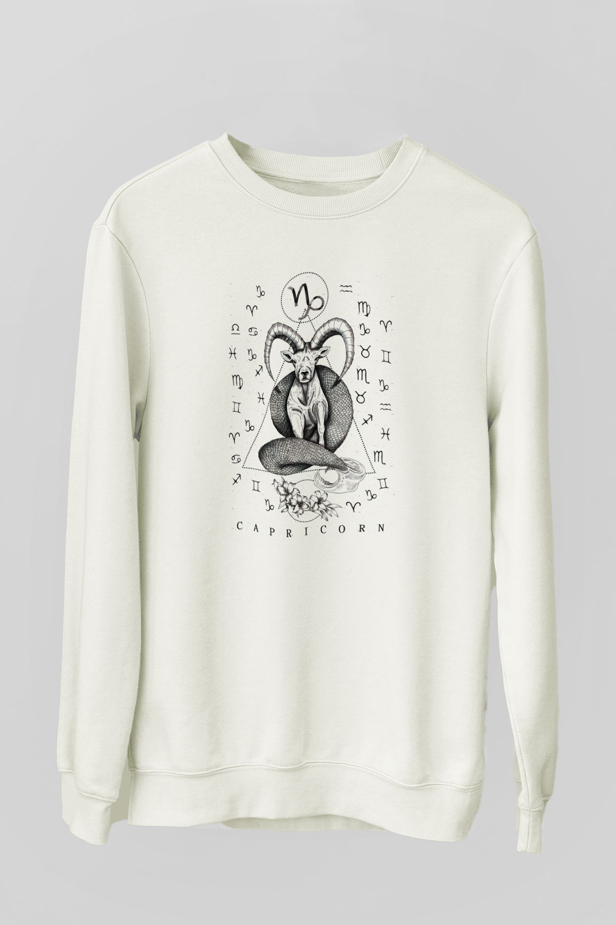 Astrolog Beyaz Unisex Sweatshirt