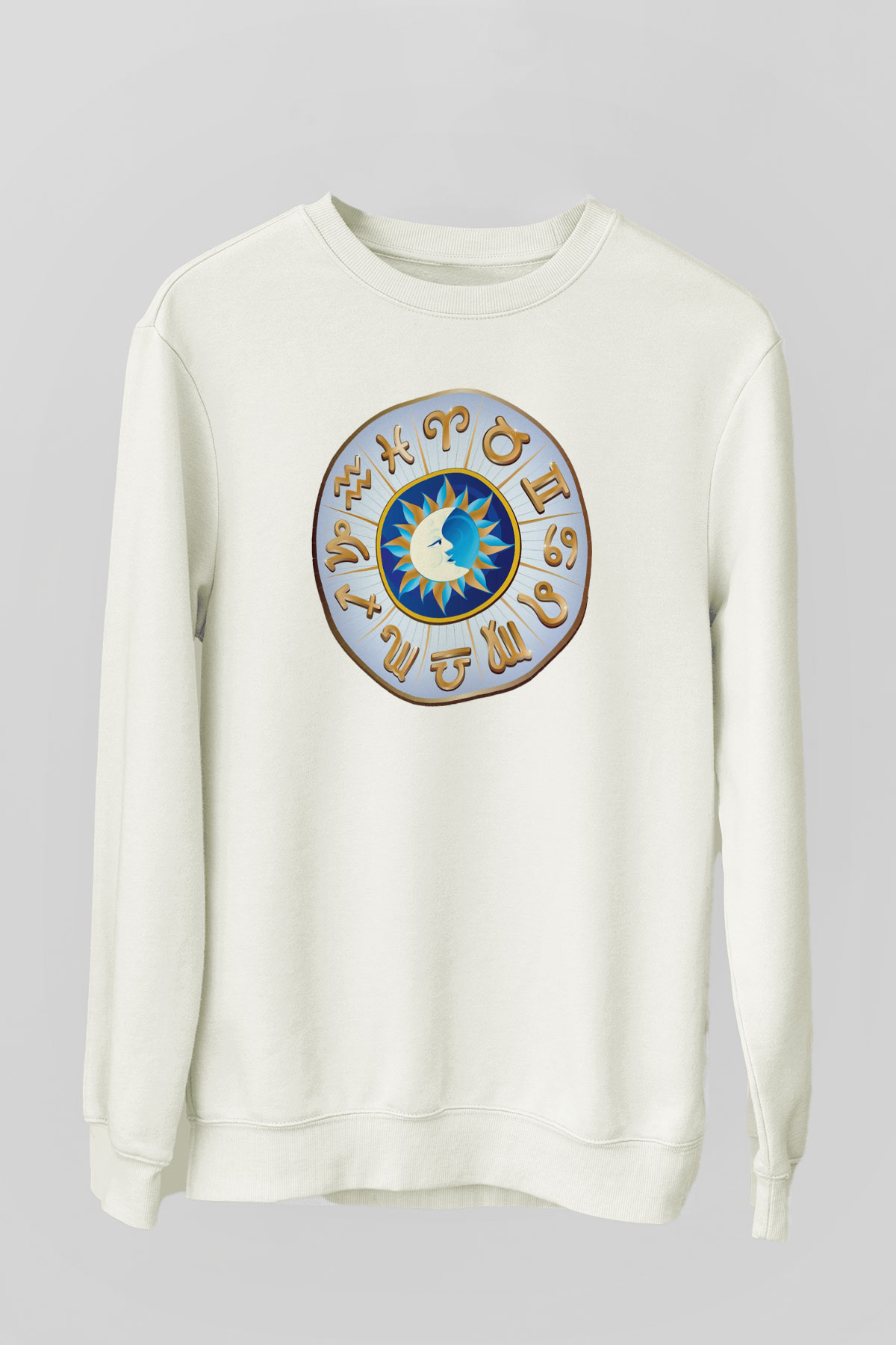 Astrolog Beyaz Unisex Sweatshirt