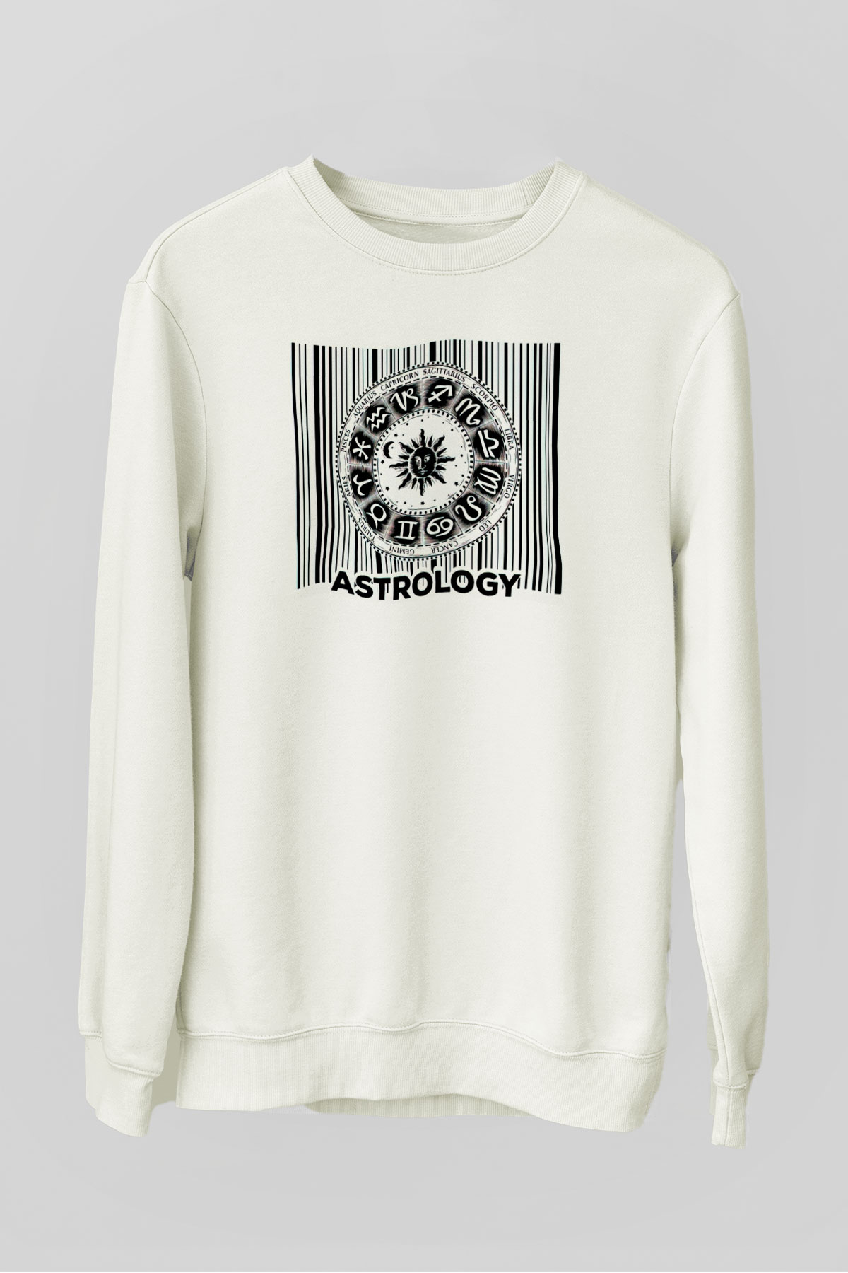 Astrolog Beyaz Unisex Sweatshirt