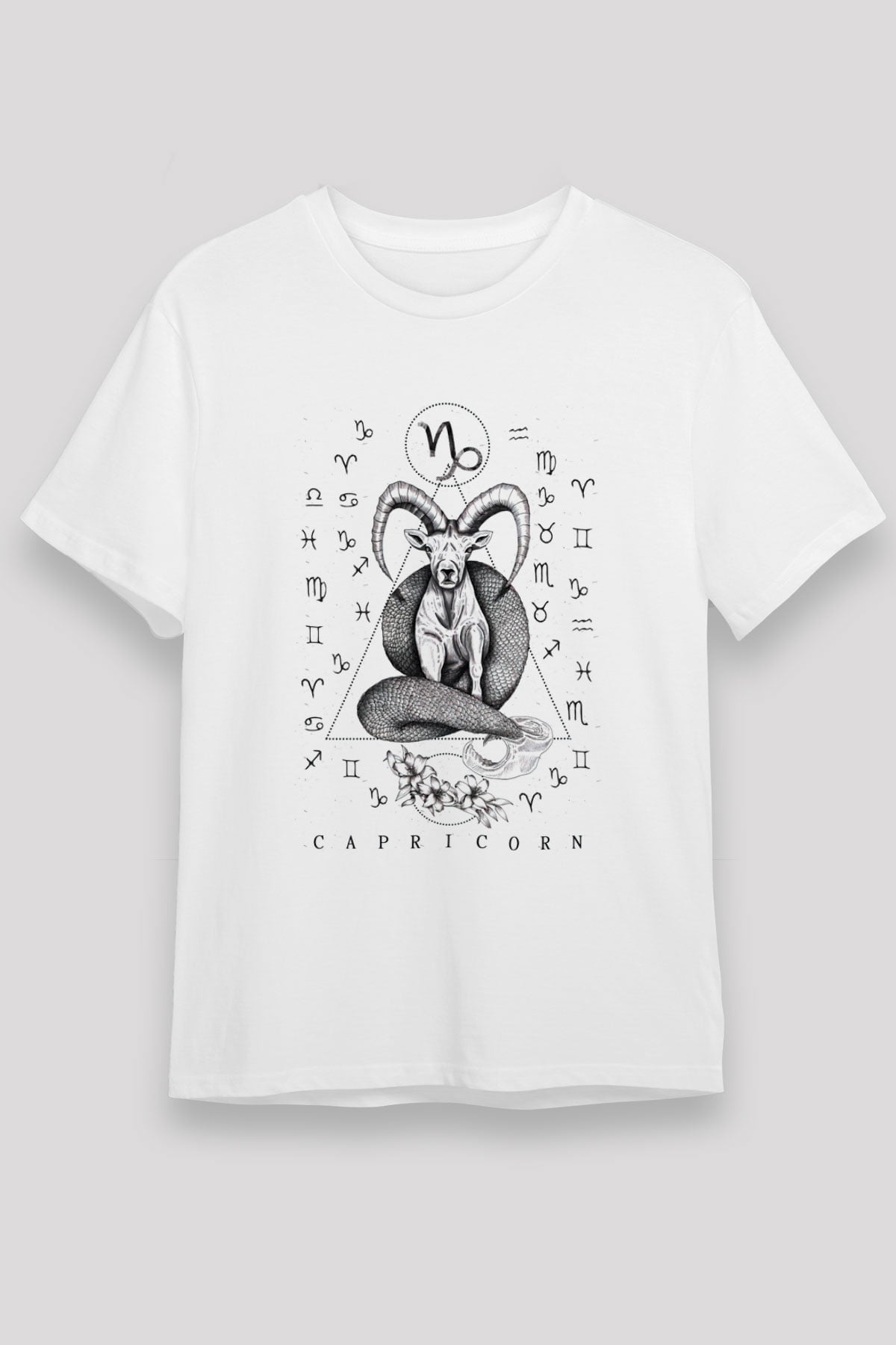 Astrolog Beyaz Unisex Tişört T-Shirt - TişörtFabrikası
