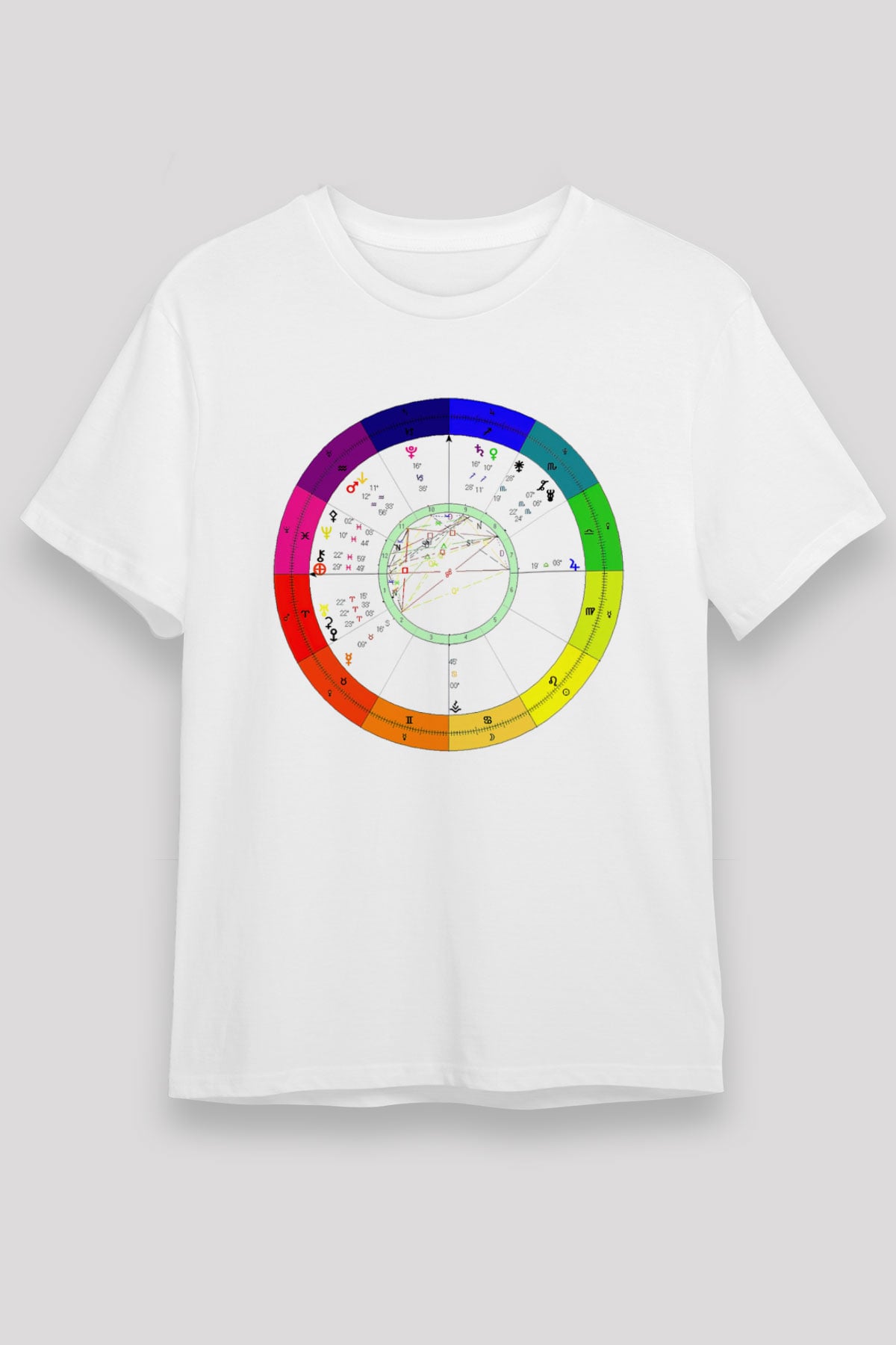 Astrolog Beyaz Unisex Tişört T-Shirt - TişörtFabrikası