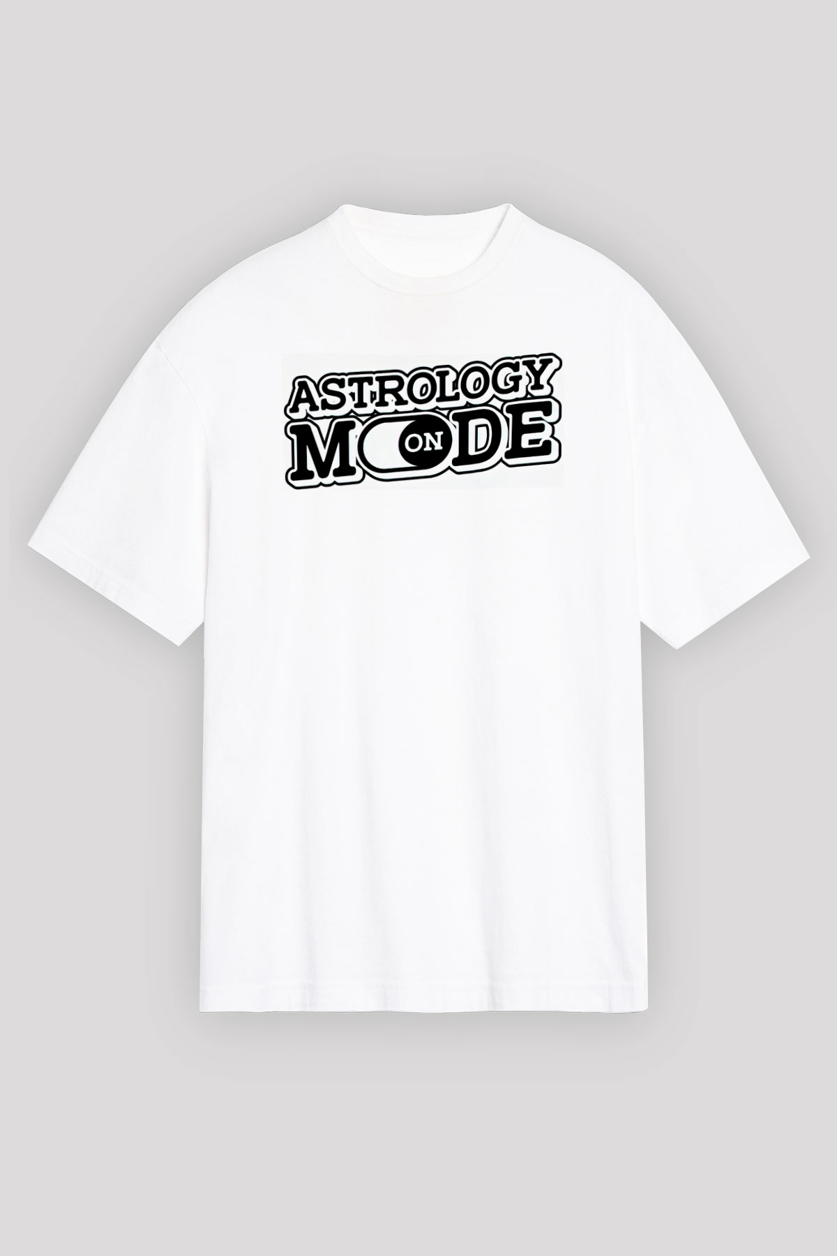 Astrolog Beyaz Unisex Tişört T-Shirt - TişörtFabrikası