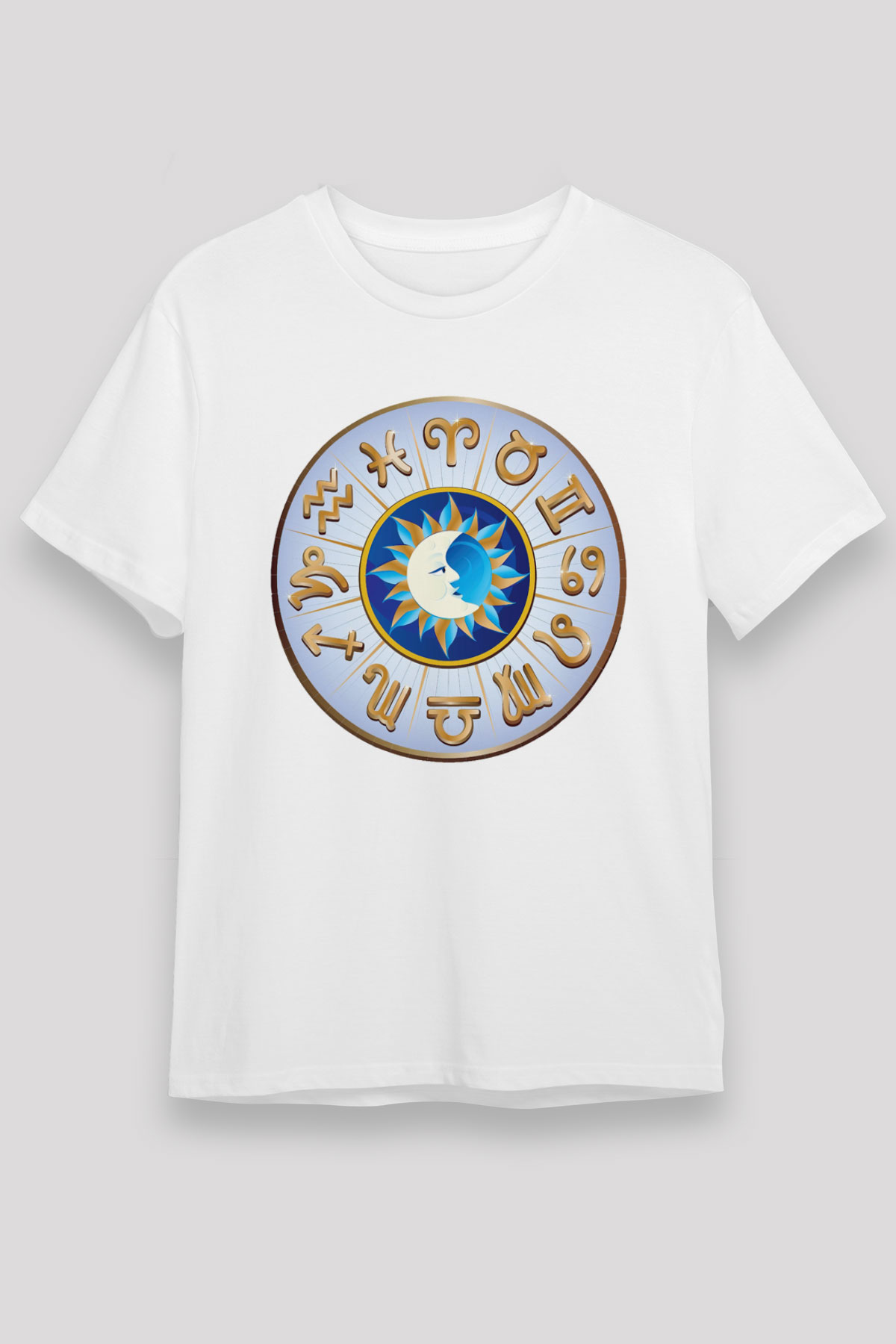 Astrolog Beyaz Unisex Tişört T-Shirt - TişörtFabrikası