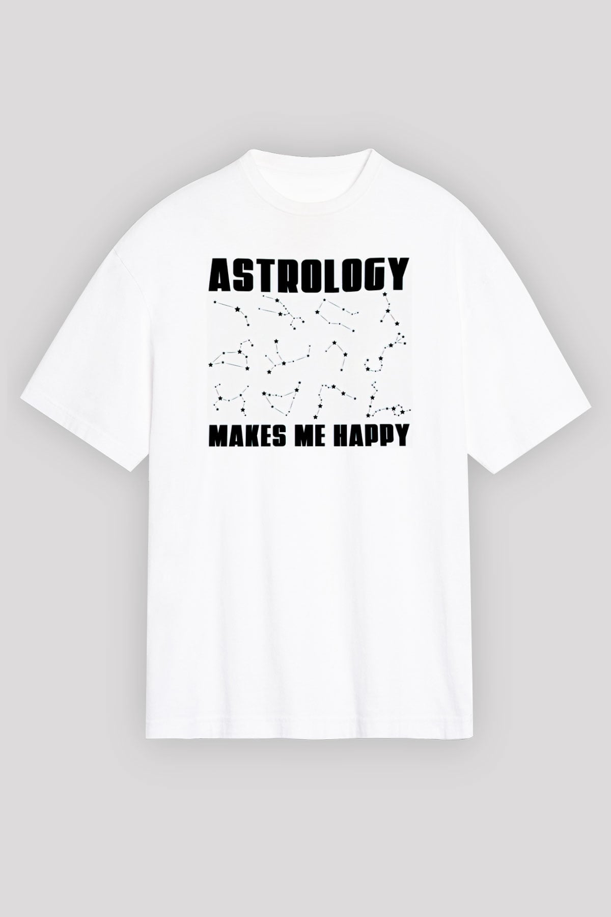 Astrolog Beyaz Unisex Tişört T-Shirt - TişörtFabrikası