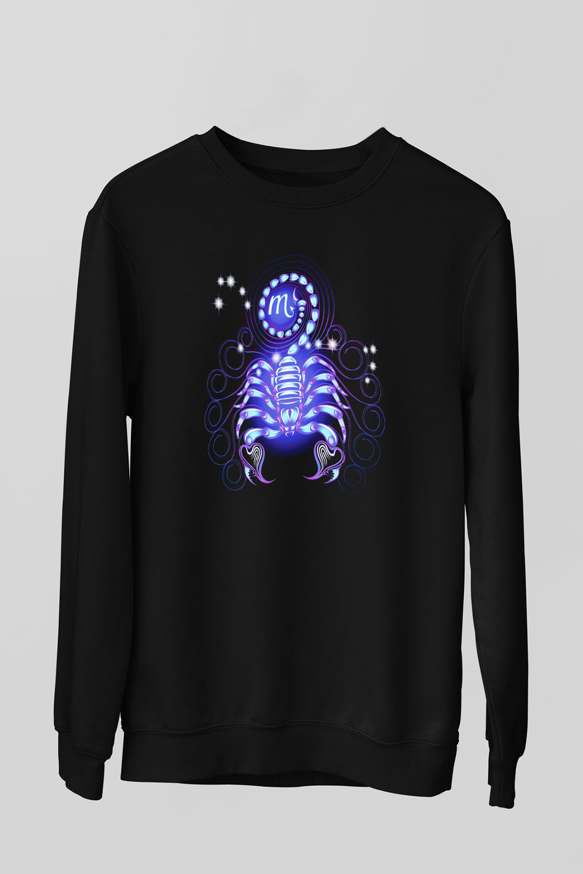 Astrolog Siyah Unisex Sweatshirt